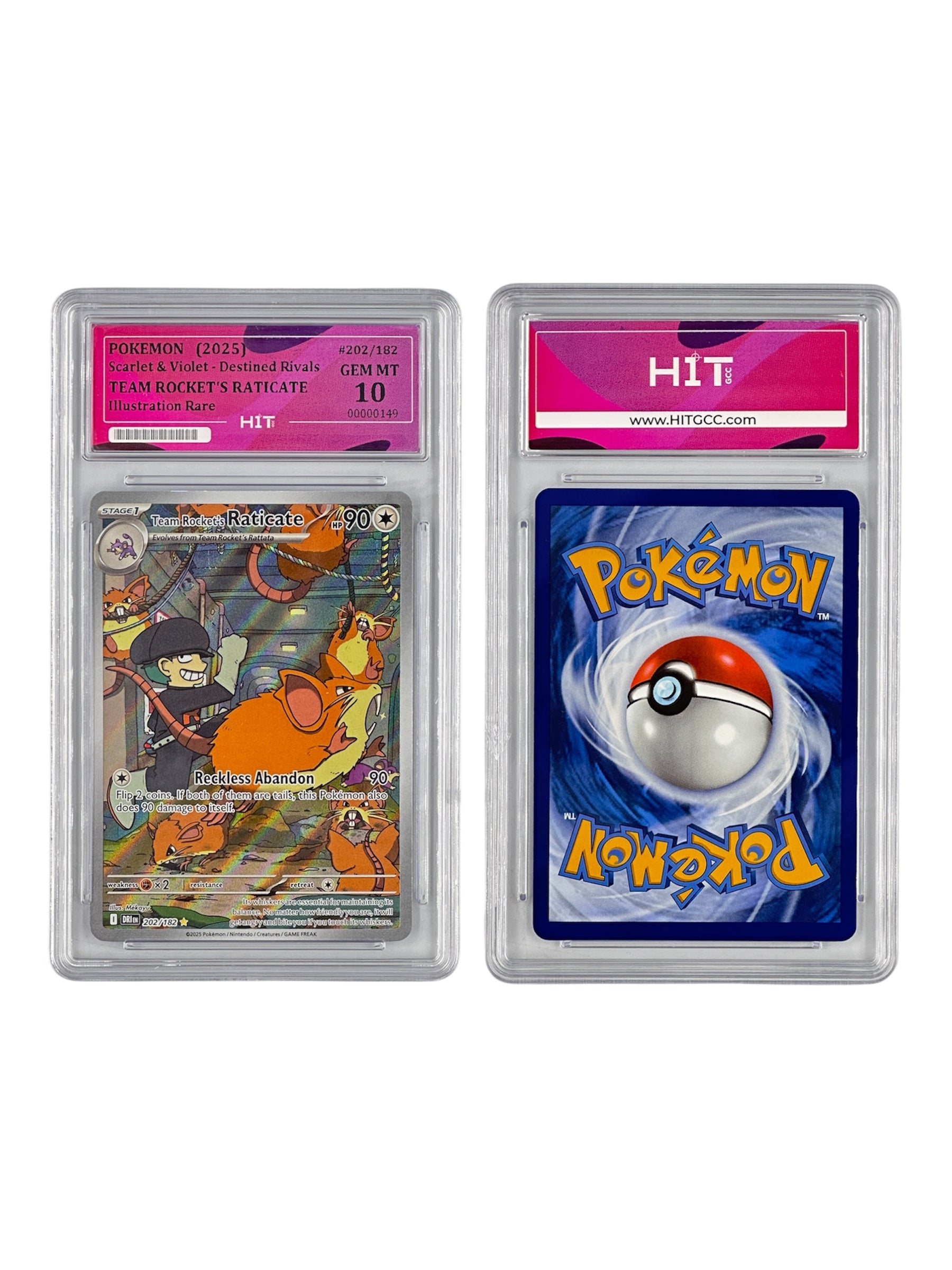 Pokémon Team Rocket's Raticate (Scarlet & Violet - Destined Rivals) 00000149