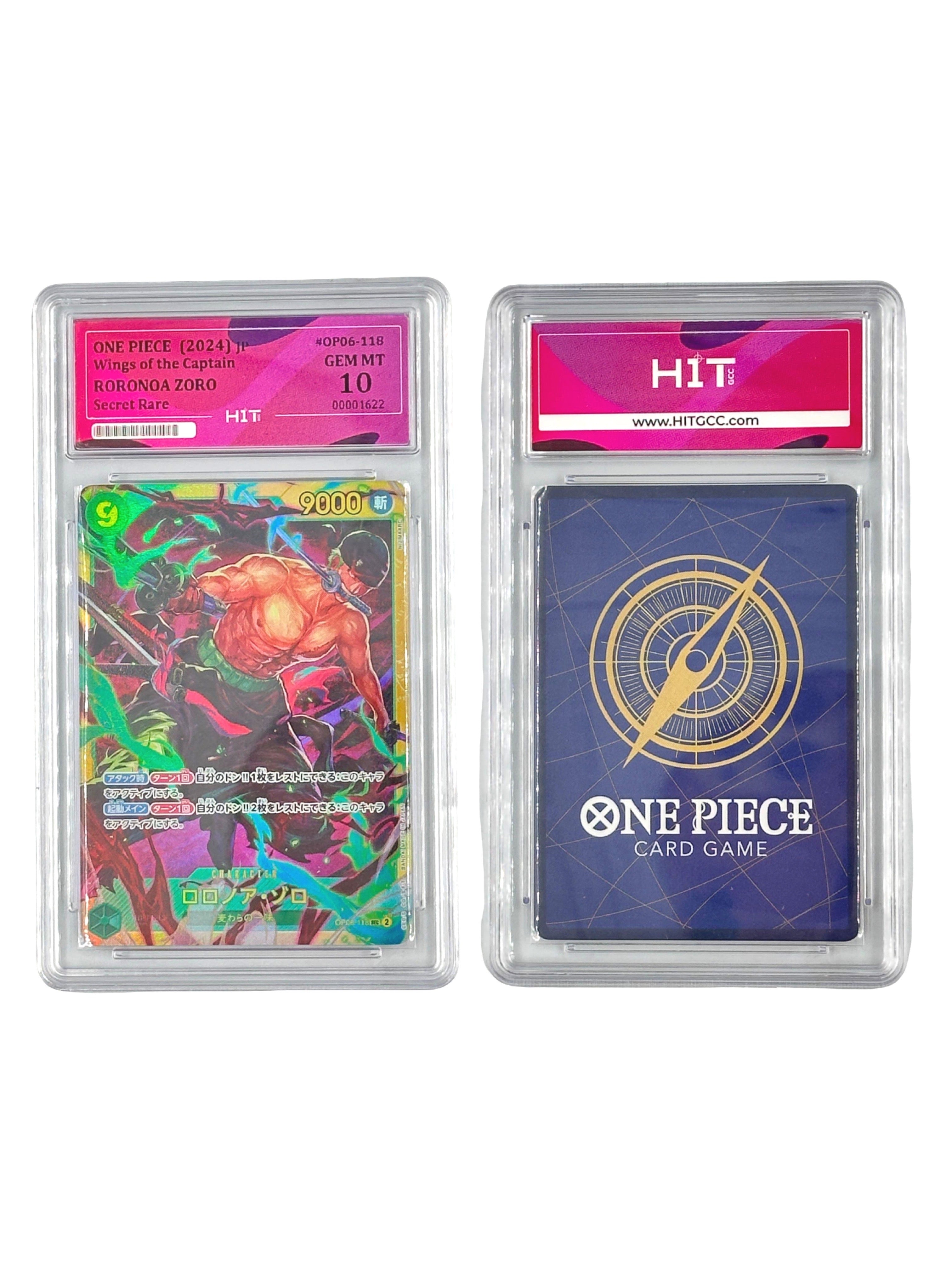 One Piece Roronoa Zoro Secret Rare (JP Wings of the Captain) 00001622