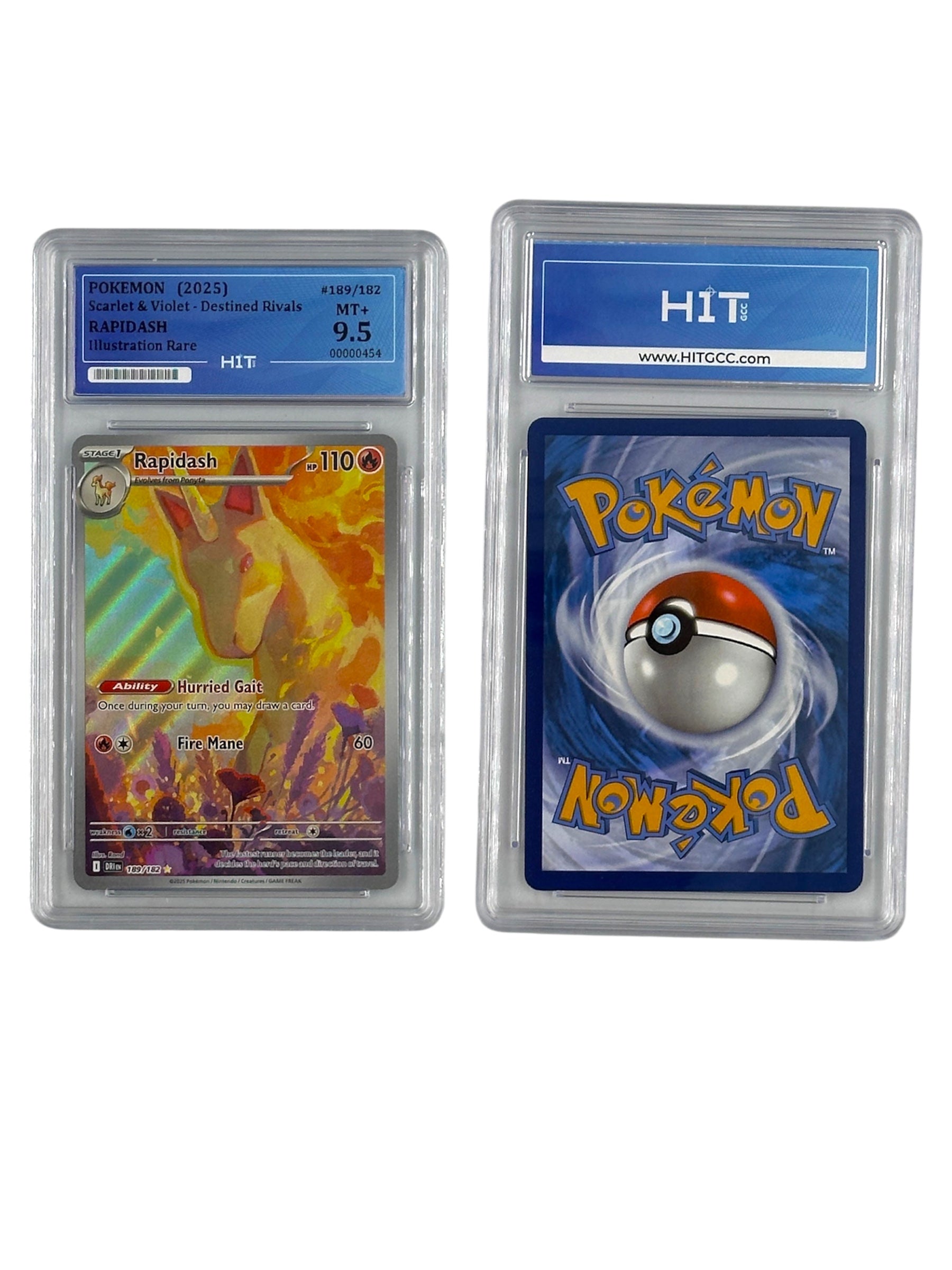 Pokémon Rapidash Illustration Rare (Scarlet & Violet - Destined Rivals) 00000454