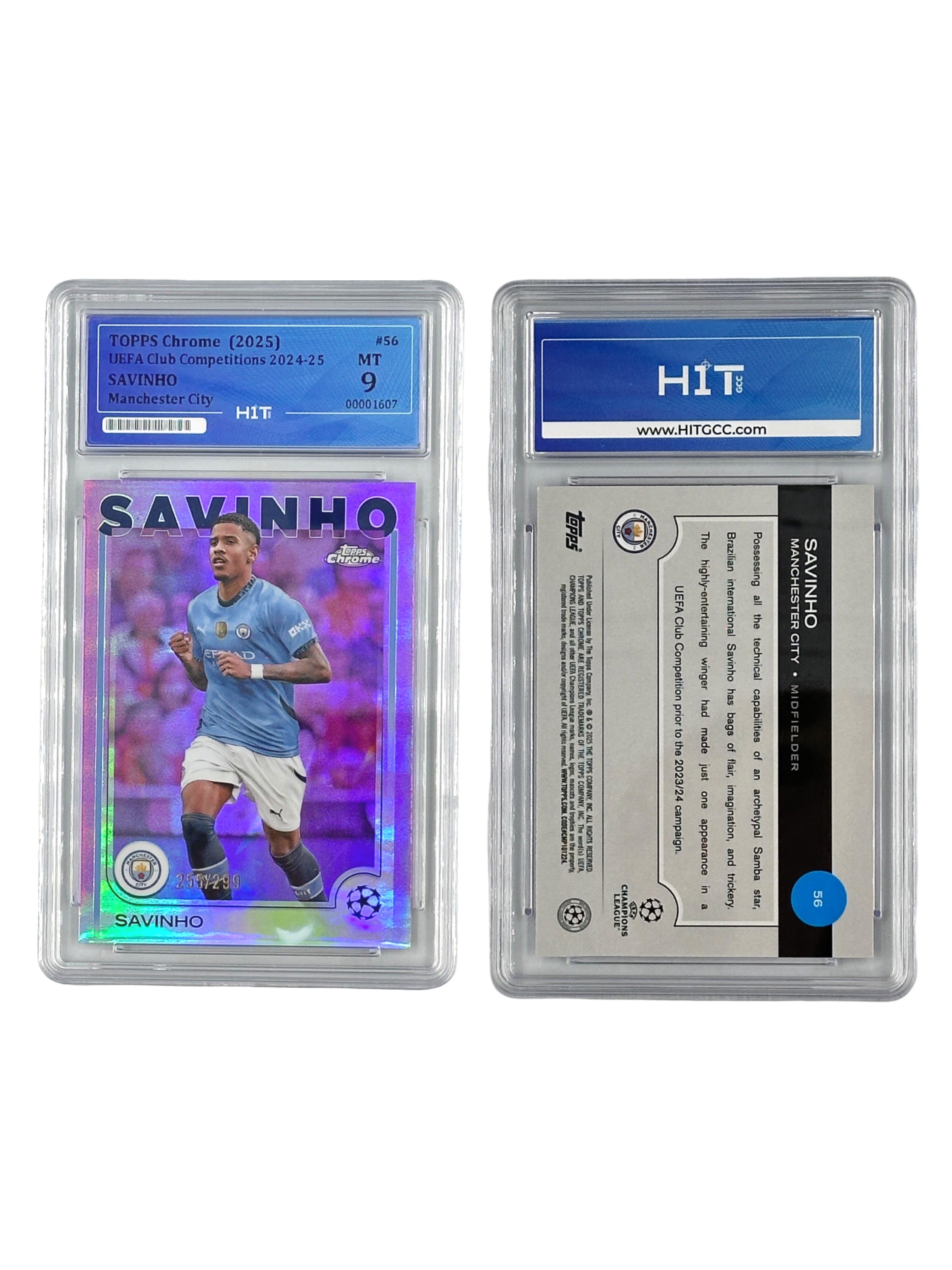 Topps Chrome Savinho (UEFA Club Competitions 2024-25) 00001607