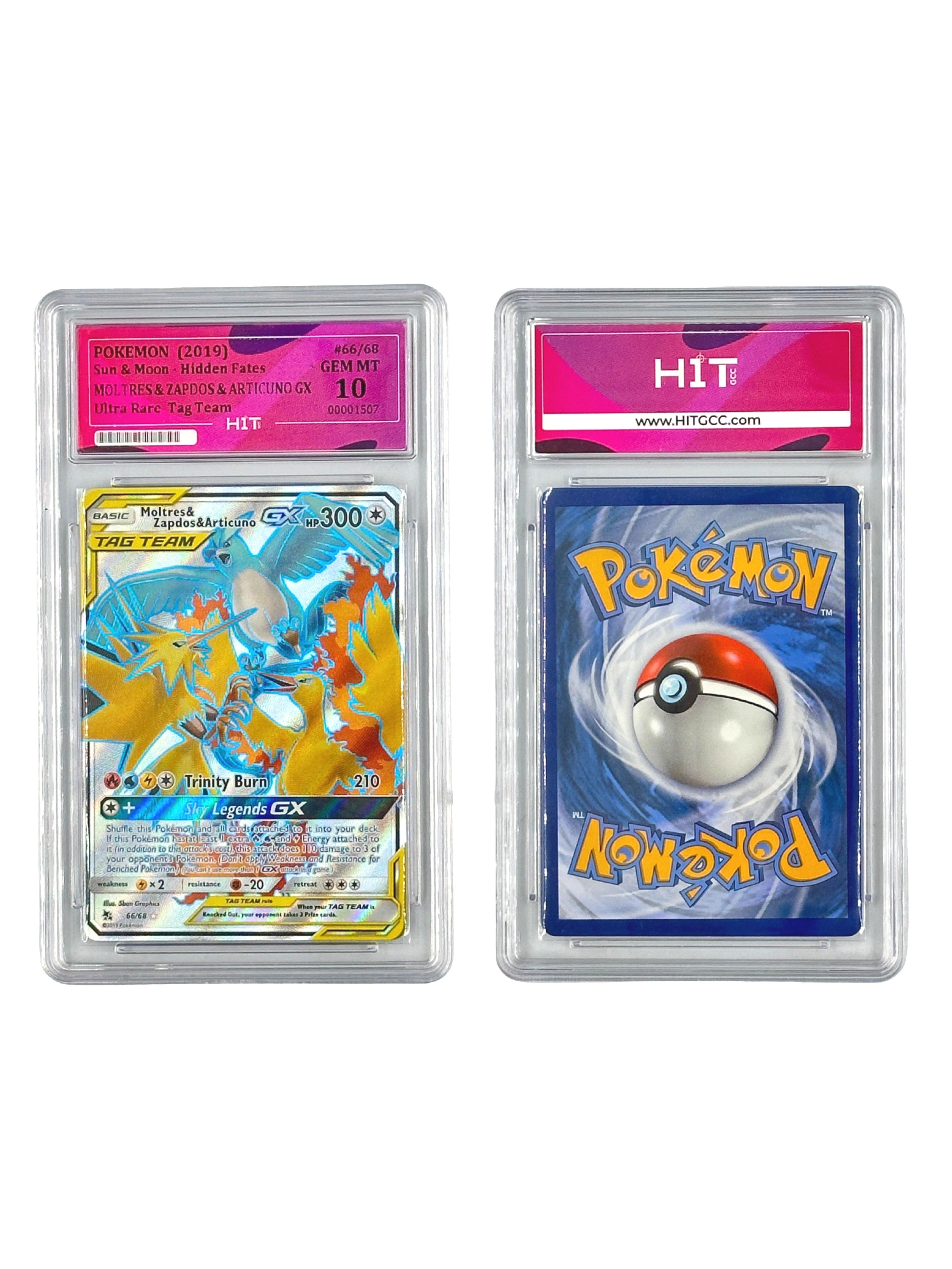 Pokémon Moltres & Zapdos & Articuno GX (Sun & Moon Hidden Fates) 00001507