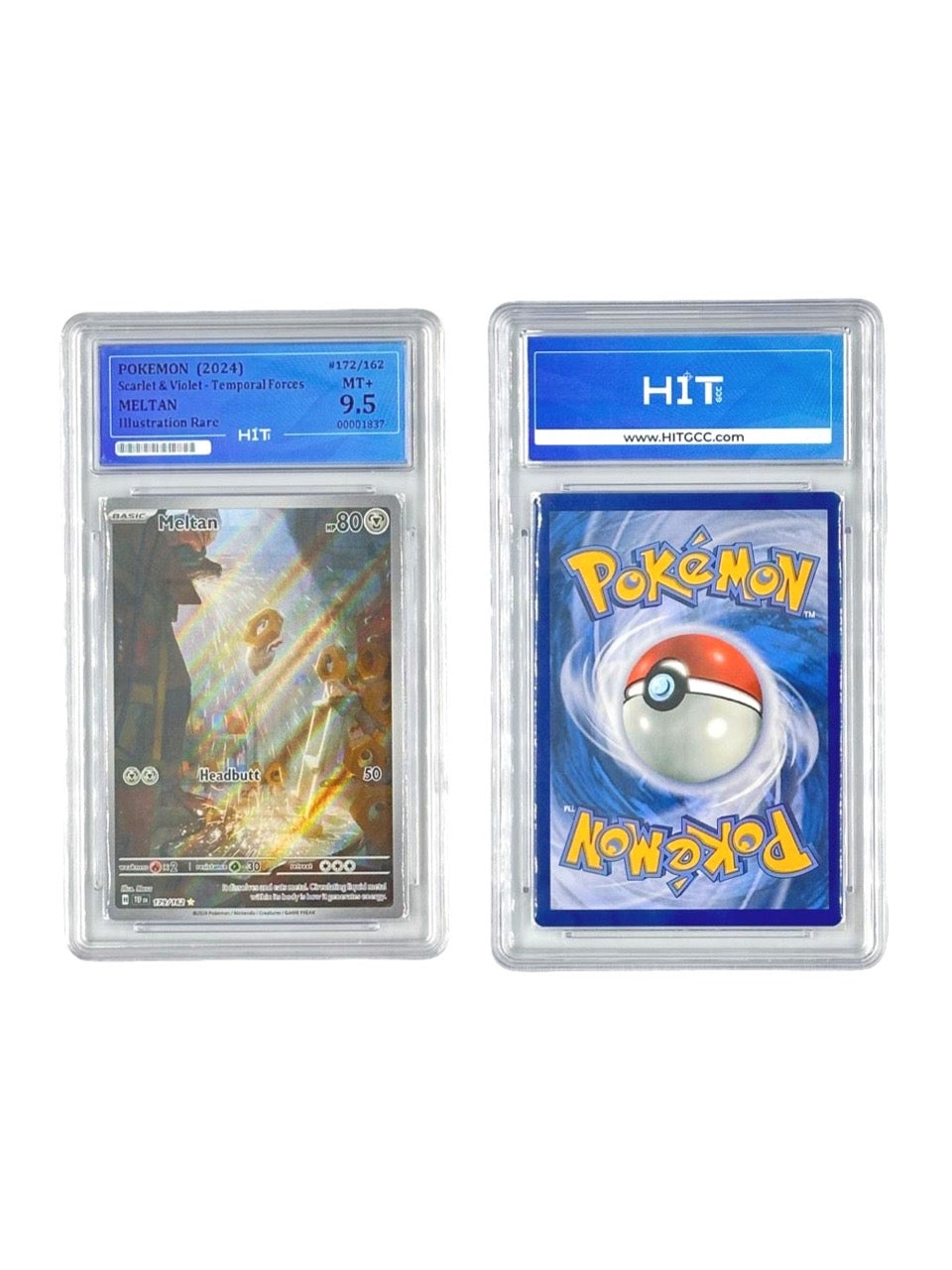 Pokémon Meltan Illustration Rare (Scarlet & Violet-Temporal Forces) 00001837