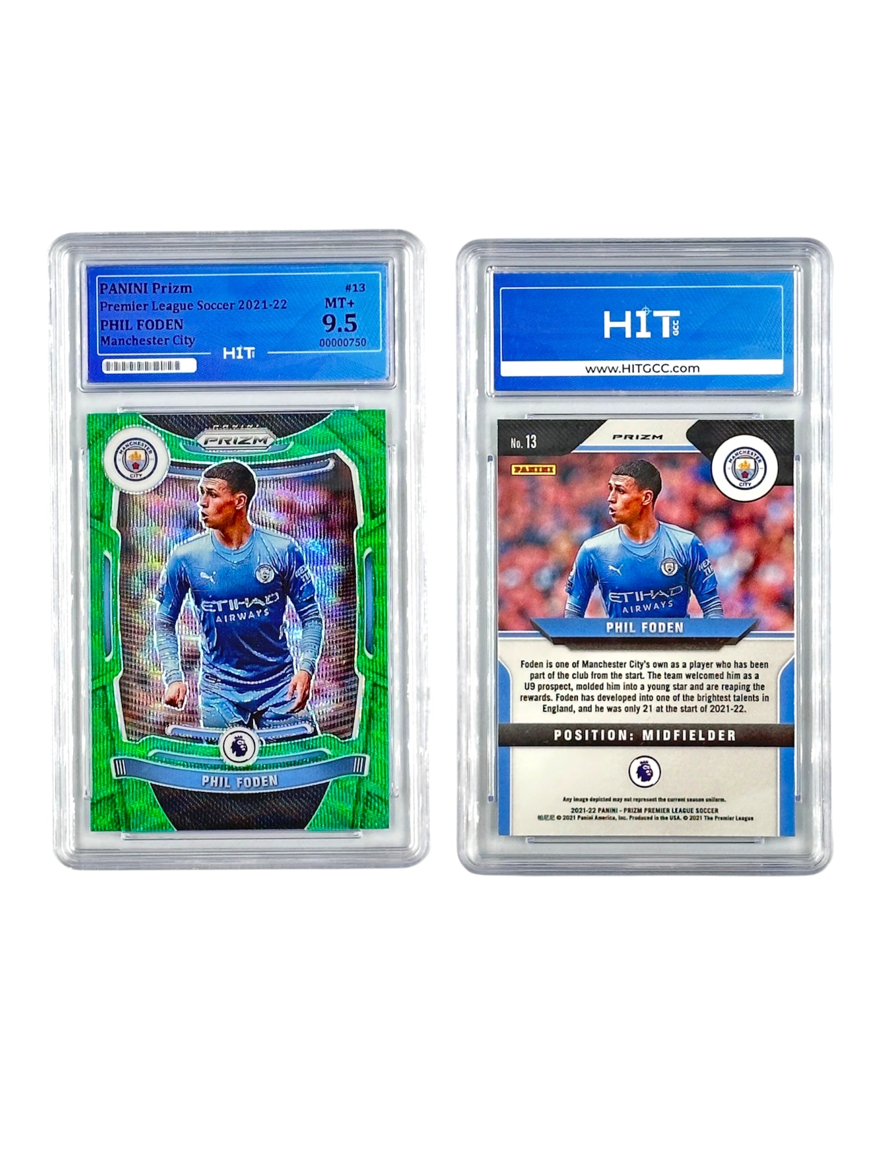 Phil Foden (Panini Prizm Premier League Soccer 2021-22) 00000750