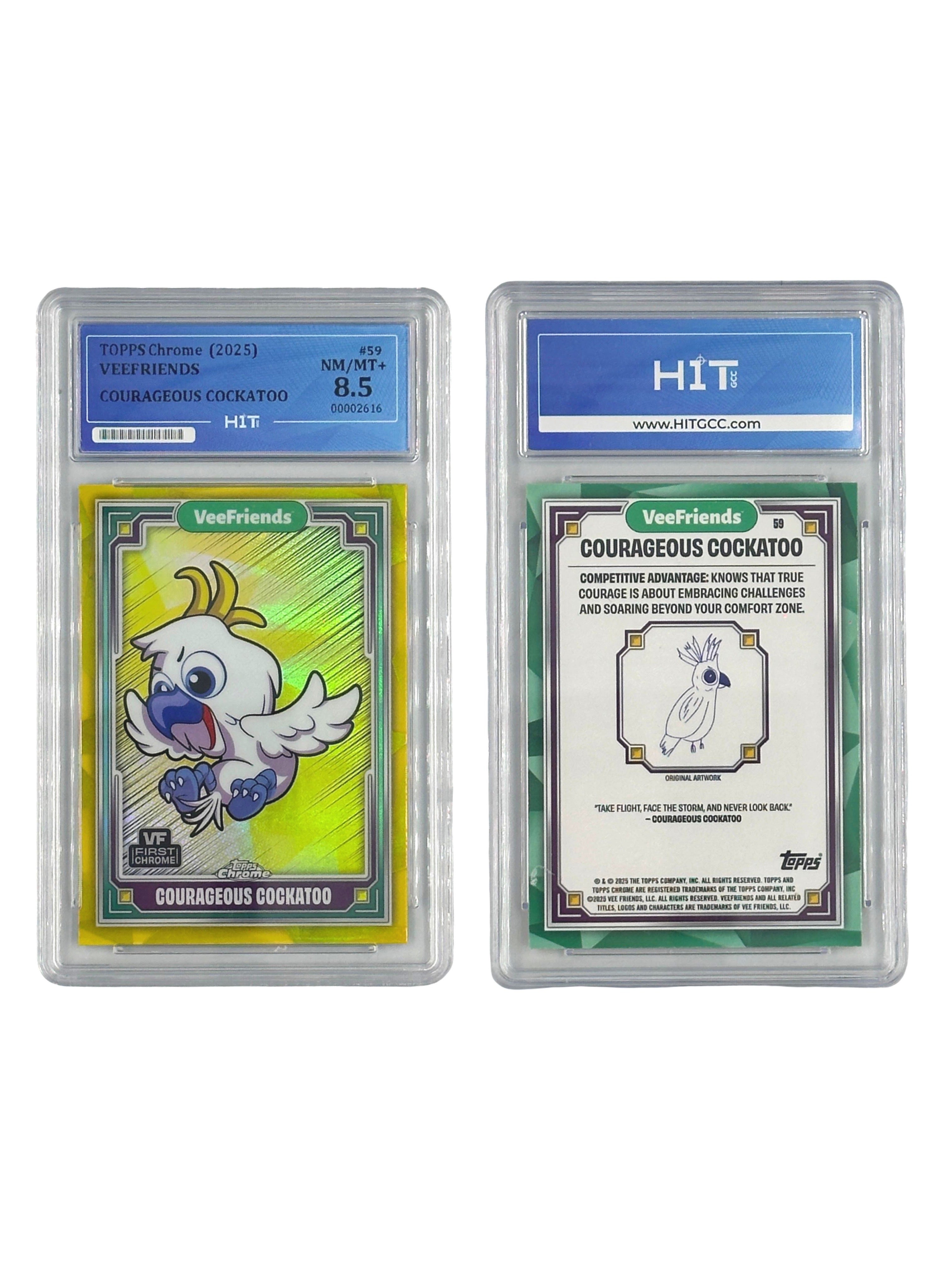 VeeFriends Courageous Cockatoo (Topps Chrome 2025) 00002616