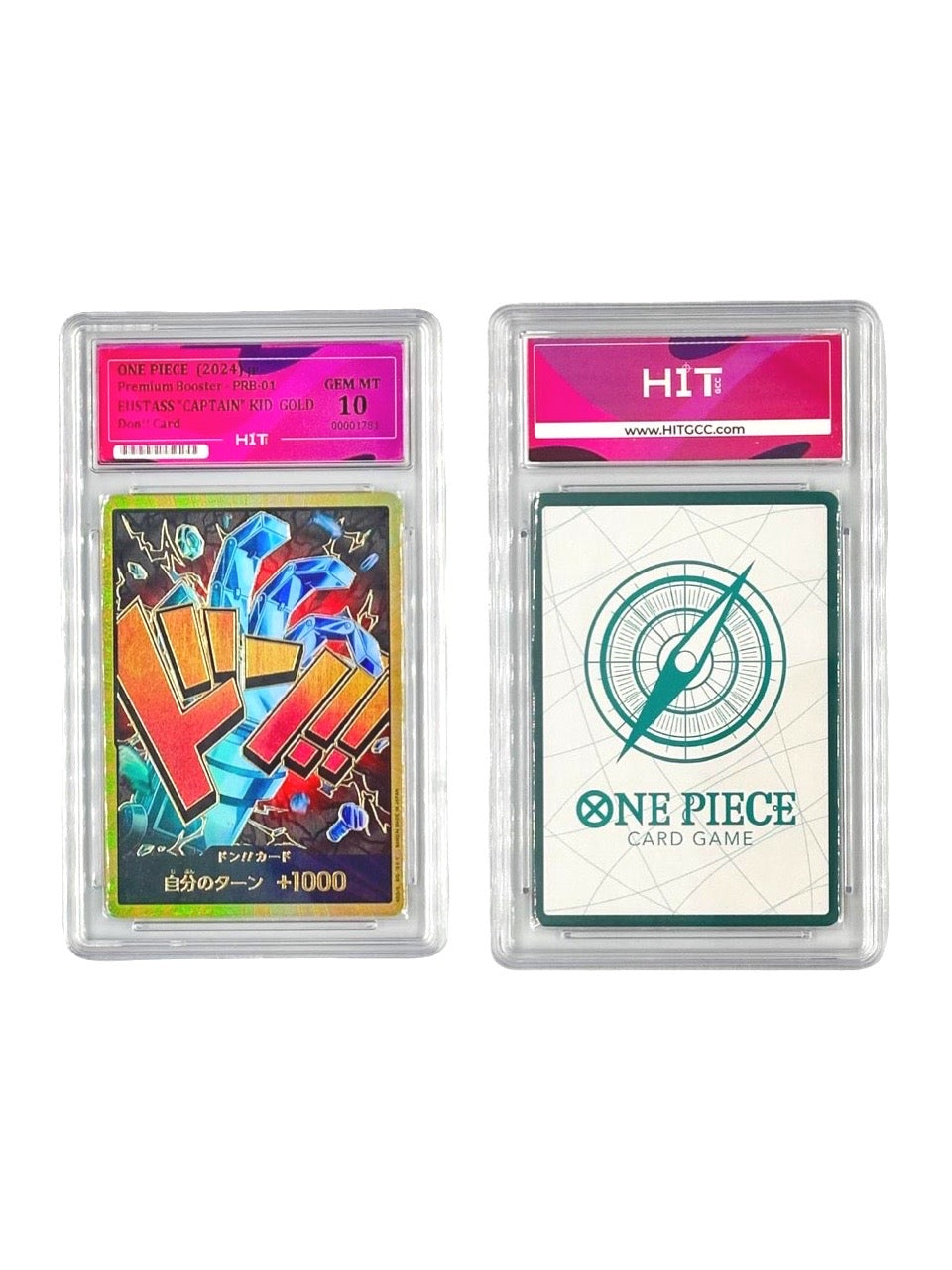 One Piece Eustass "Captain" Kid Gold (Premium Booster) 00001781