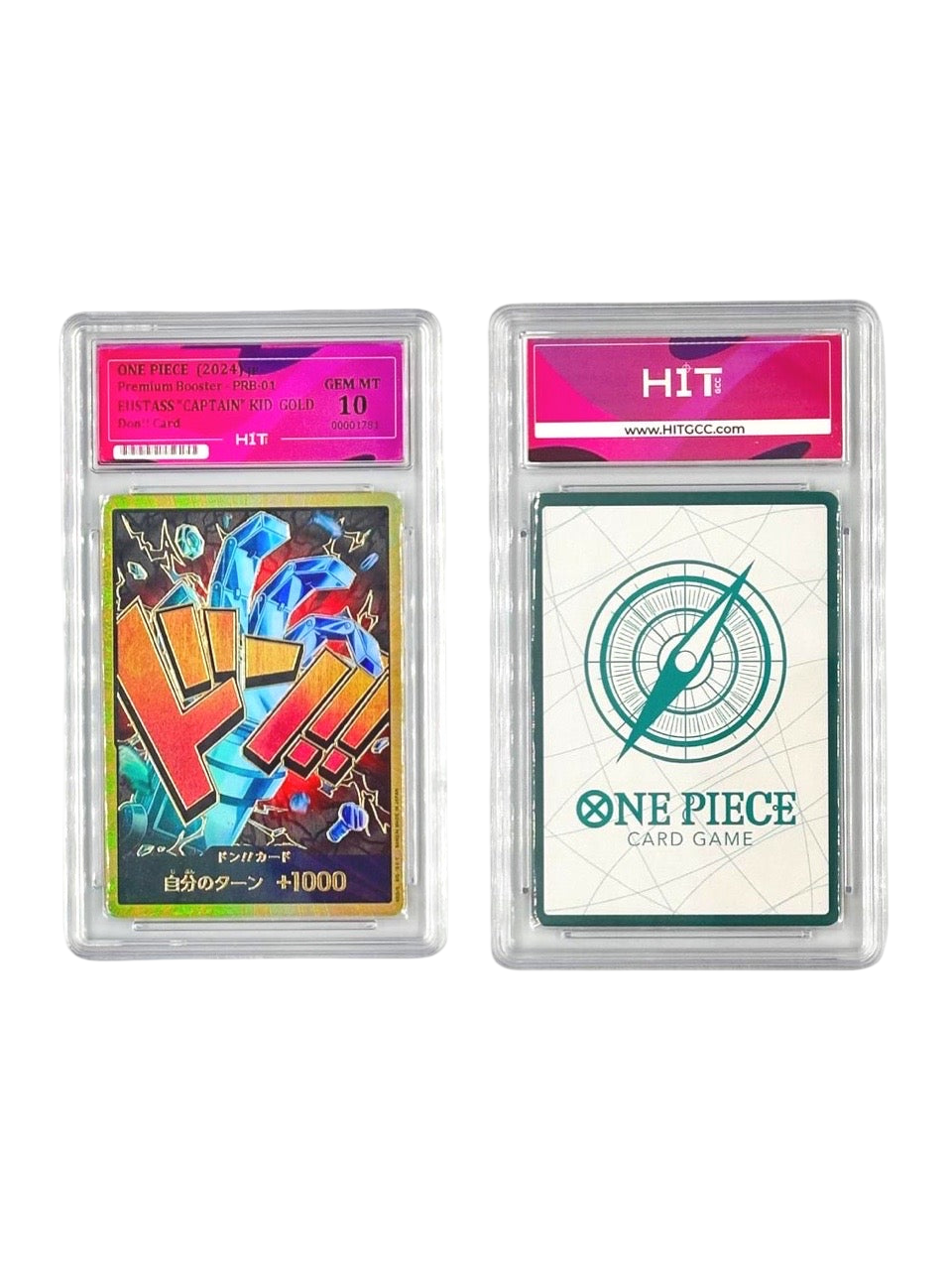 One Piece Eustass "Captain" Kid Gold (Premium Booster) 00001781