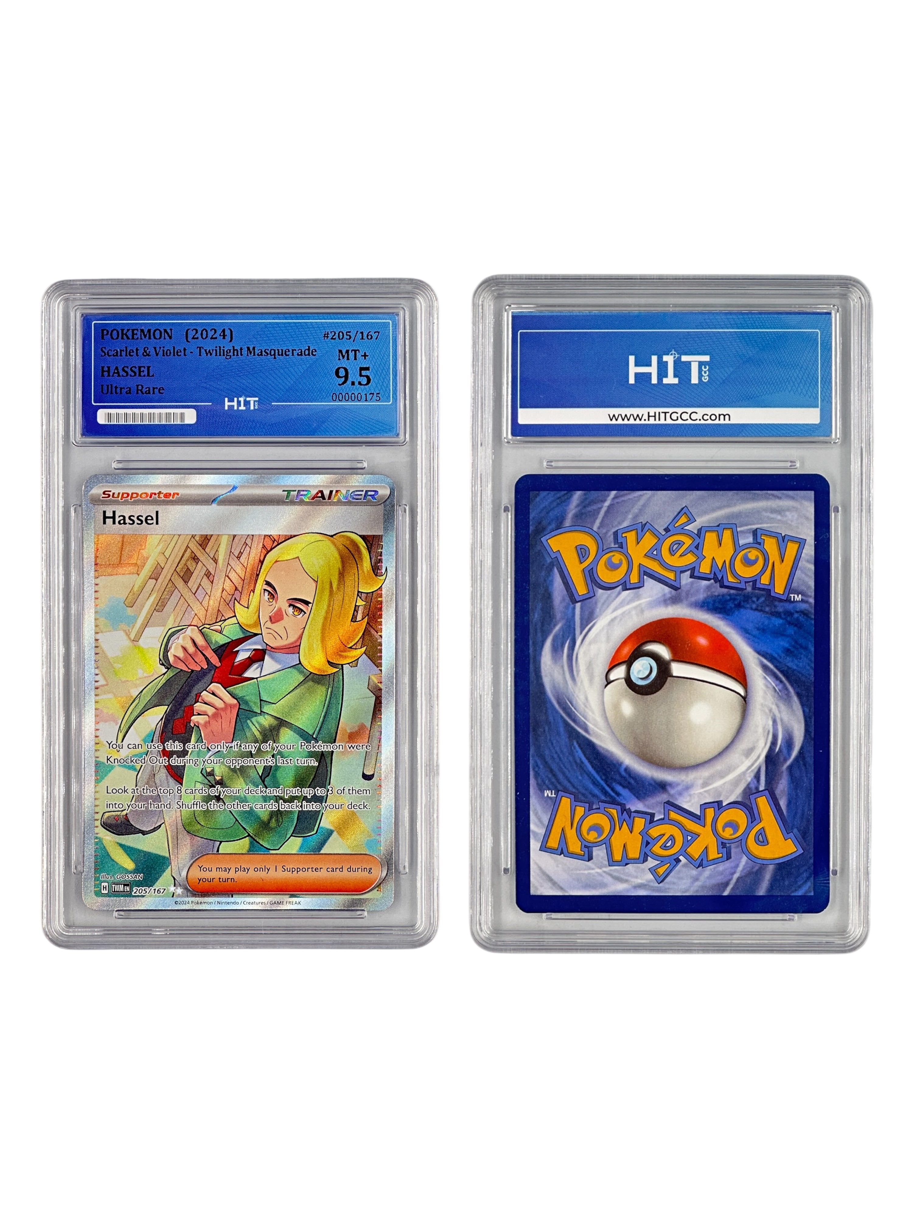 Pokémon Hassel Ultra Rare (Scarlet & Violet - Twilight Masquerade) 00000175