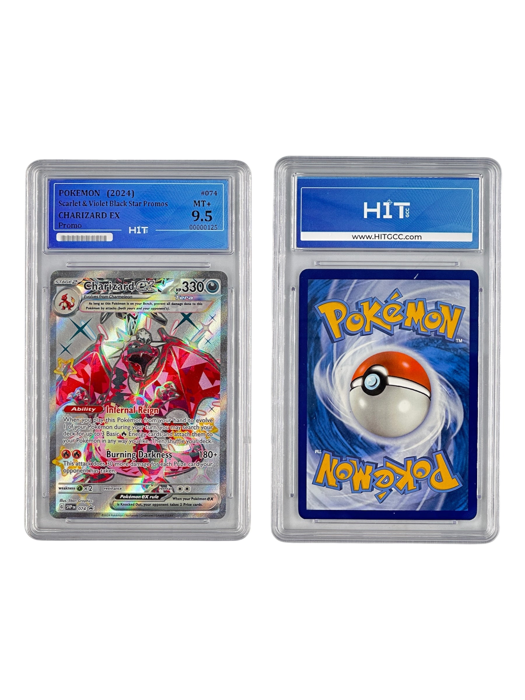 Pokémon Charizard ex (Scarlet & Violet Black Star Promos) 00000125