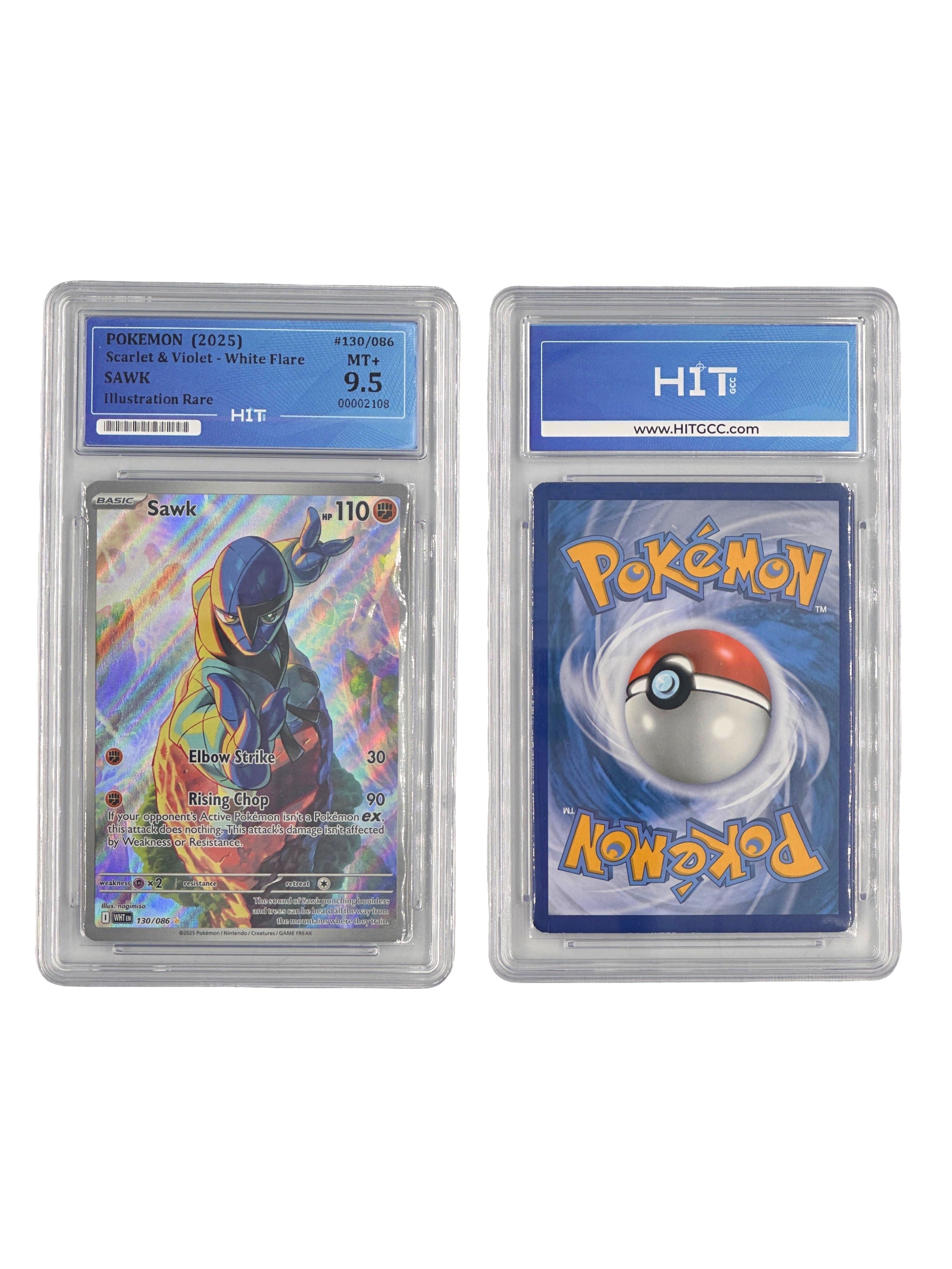 Pokémon Sawk Illustration Rare (Scarlet & Violet - White Flare) 00002108