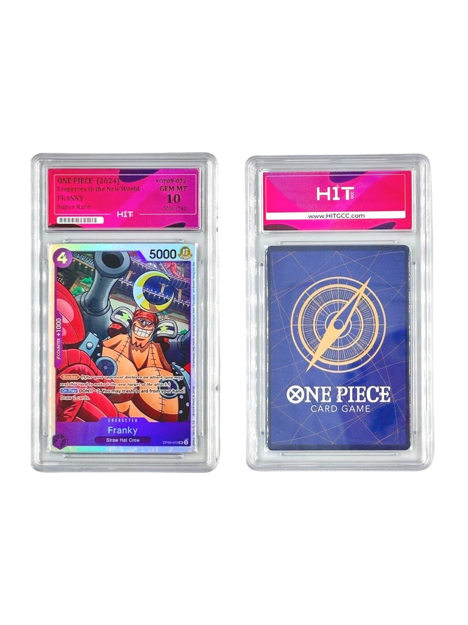 One Piece Franky Super Rare (Emperors in the New World) 00001742