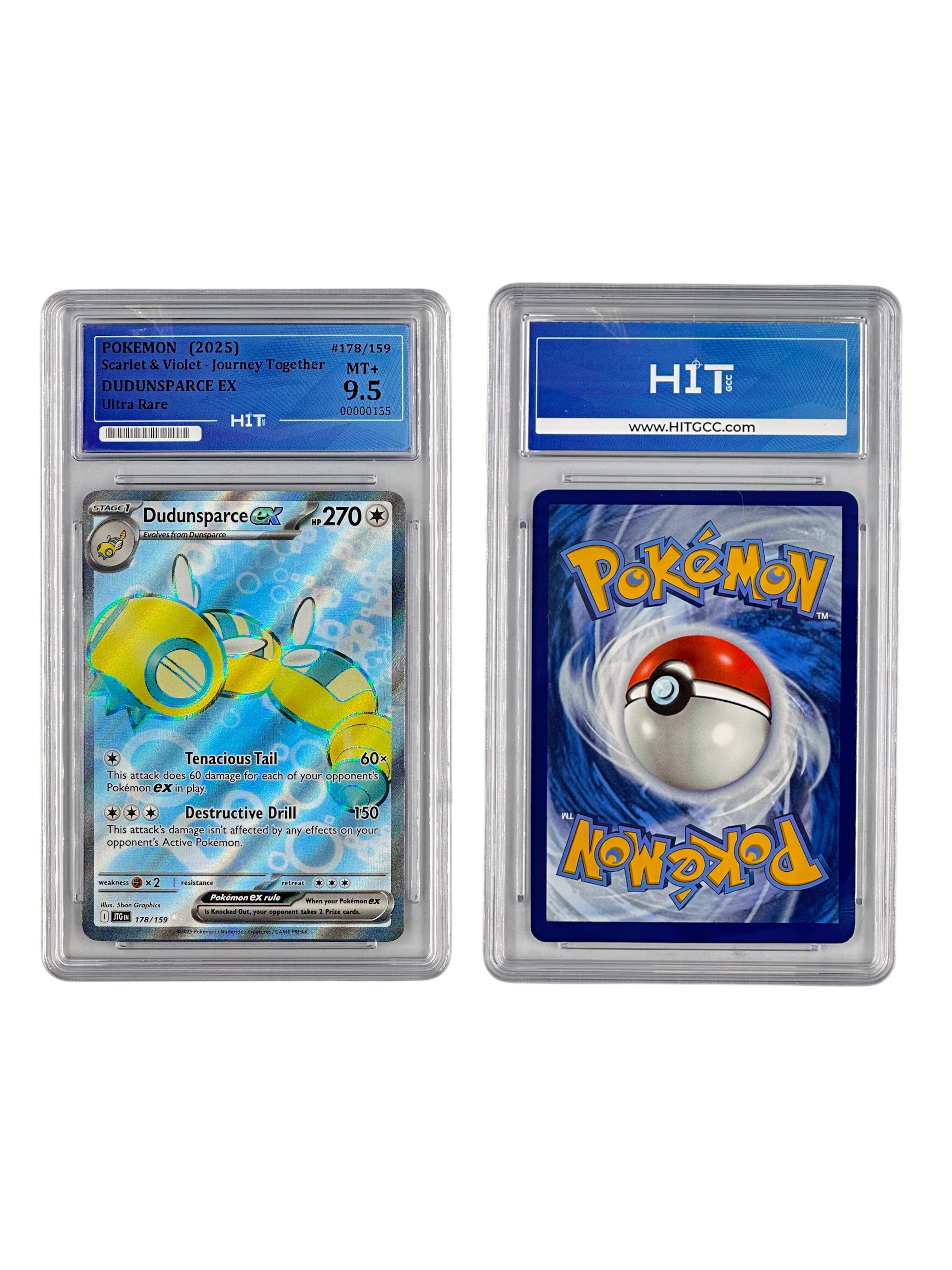 Pokémon Dudunsparce EX (Scarlet & Violet - Journey Together) 00000155