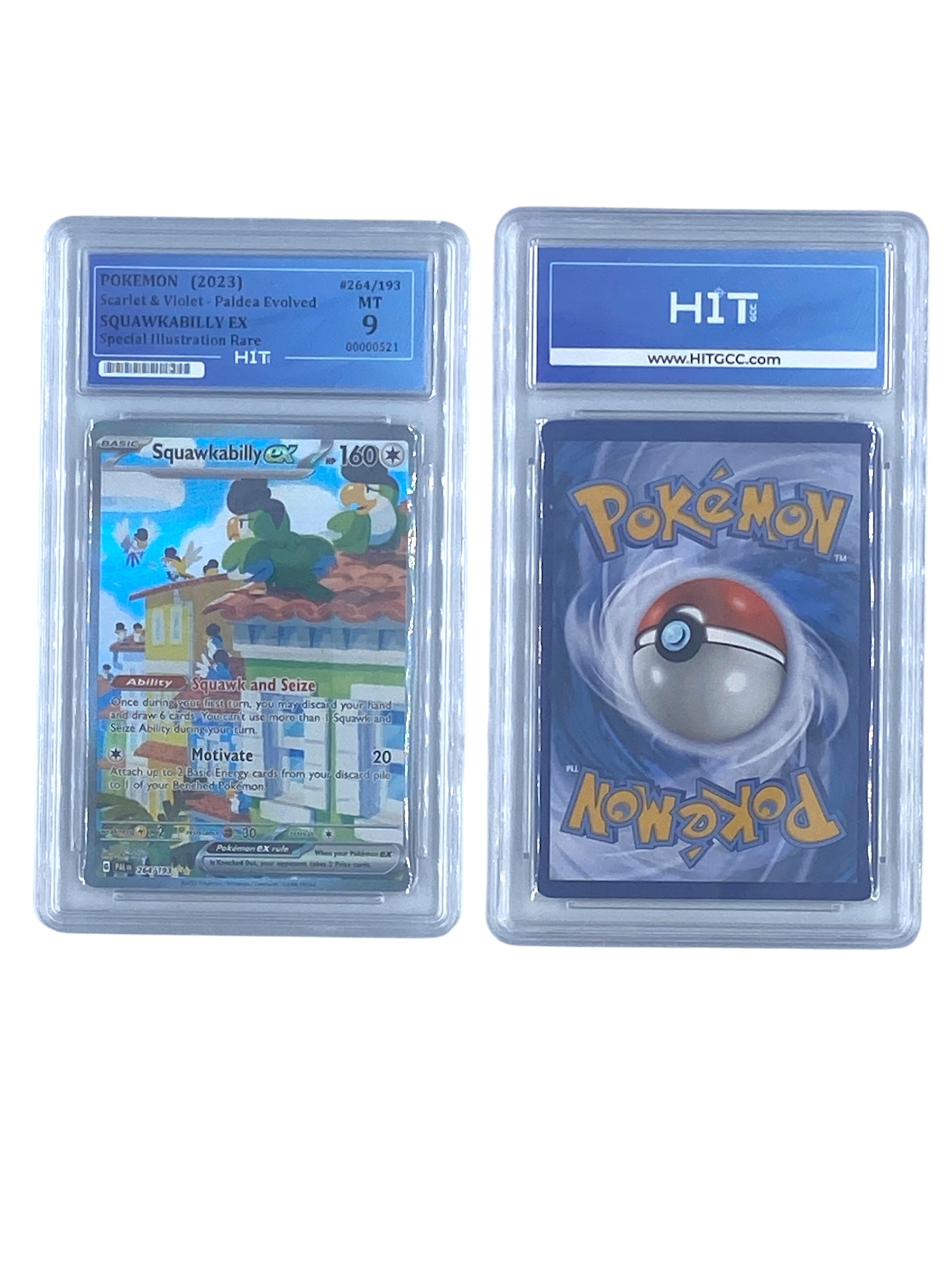 Pokémon Squawkabilly EX Special Illustration Rare (Scarlet & Violet - Paldea Evolved) 00000521