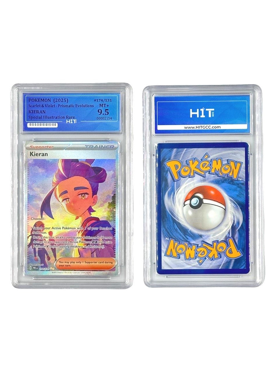 Pokémon Kieran Special Illustration Rare (Scarlet & Violet - Prismatic Evolutions) 00002154