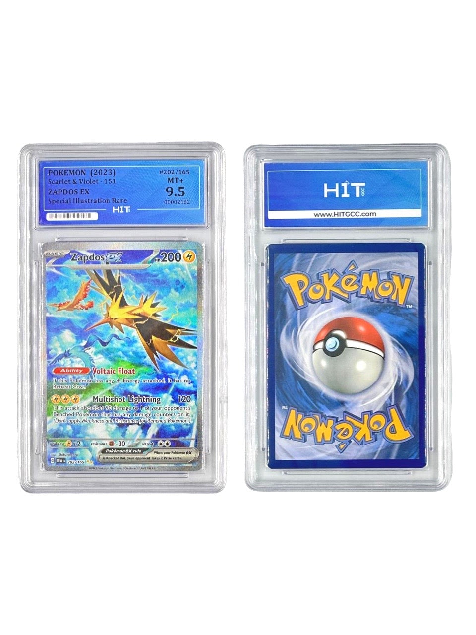 Pokémon Zapdos ex Special Illustration Rare (Scarlet & Violet-151) 00002182