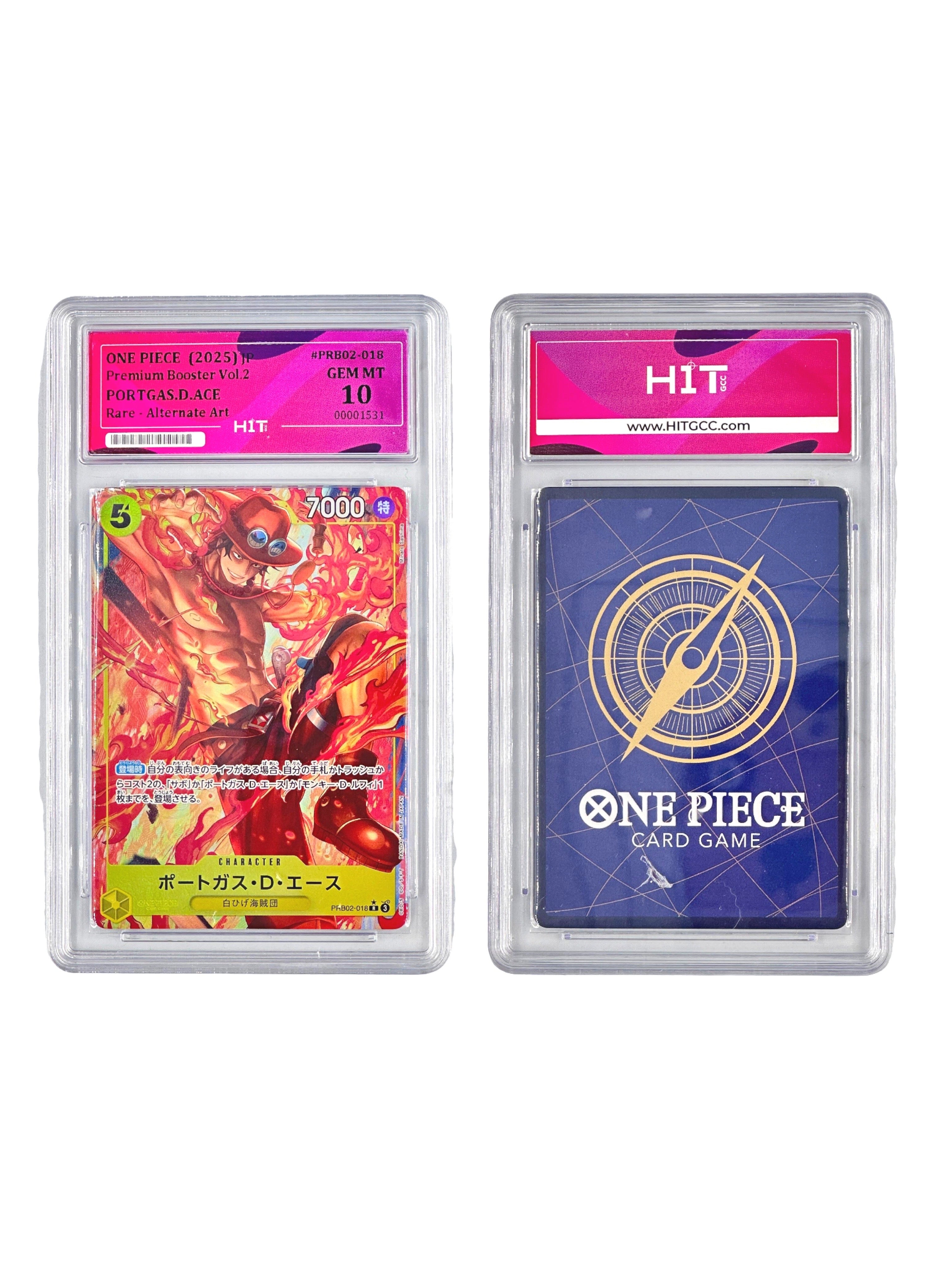 One Piece Portgas.D.Ace Rare (JP Premium Booster Vol.2) 00001531