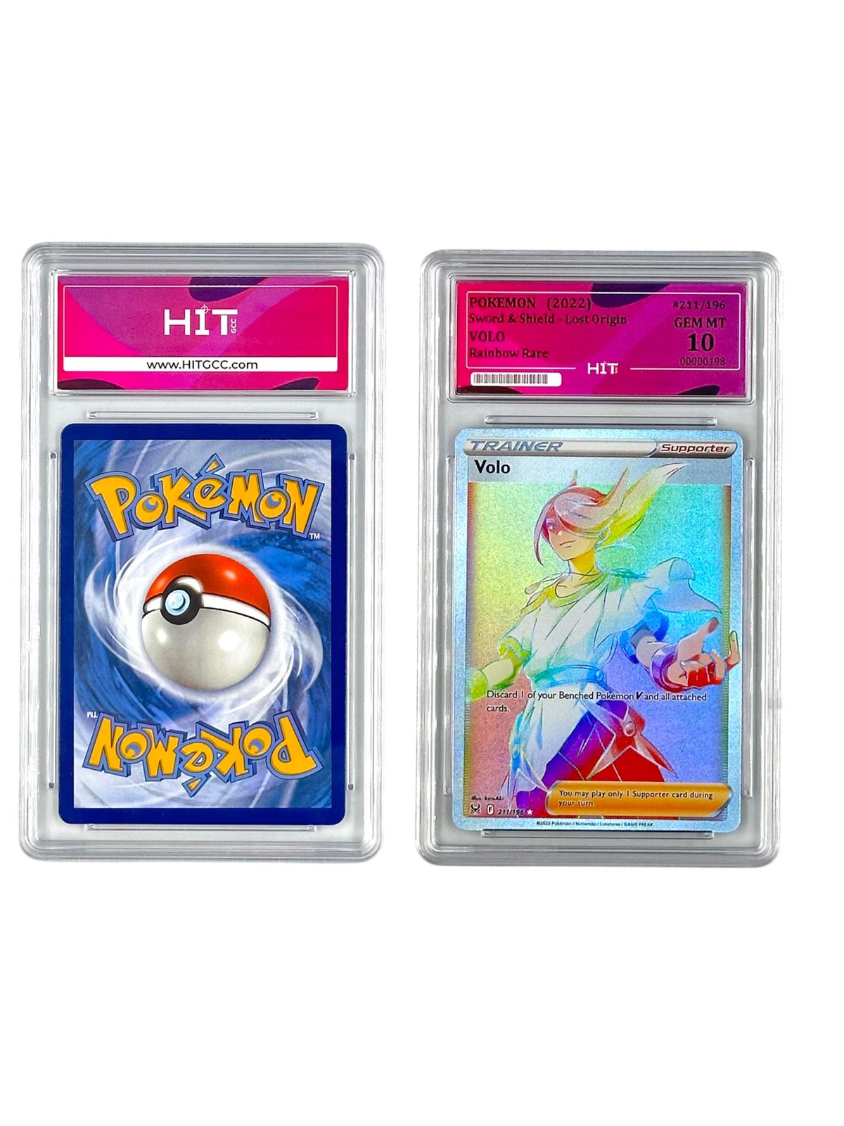 Pokémon Volo Rainbow Rare (Sword & Shield - Lost Origin) 00000198