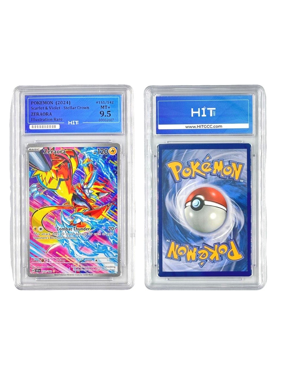 Pokémon Zeraora Illustration Rare (Scarlet & Violet - Stellar Crown) 00002007