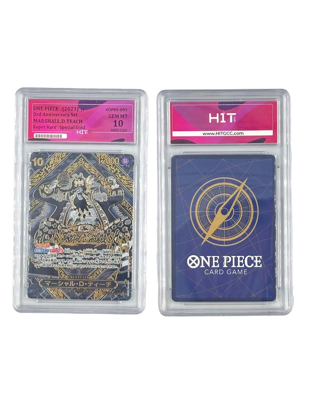 One Piece Marshall.D.Teach Super Rare Special Gold (JP 3rd Anniversary Set) 00001320