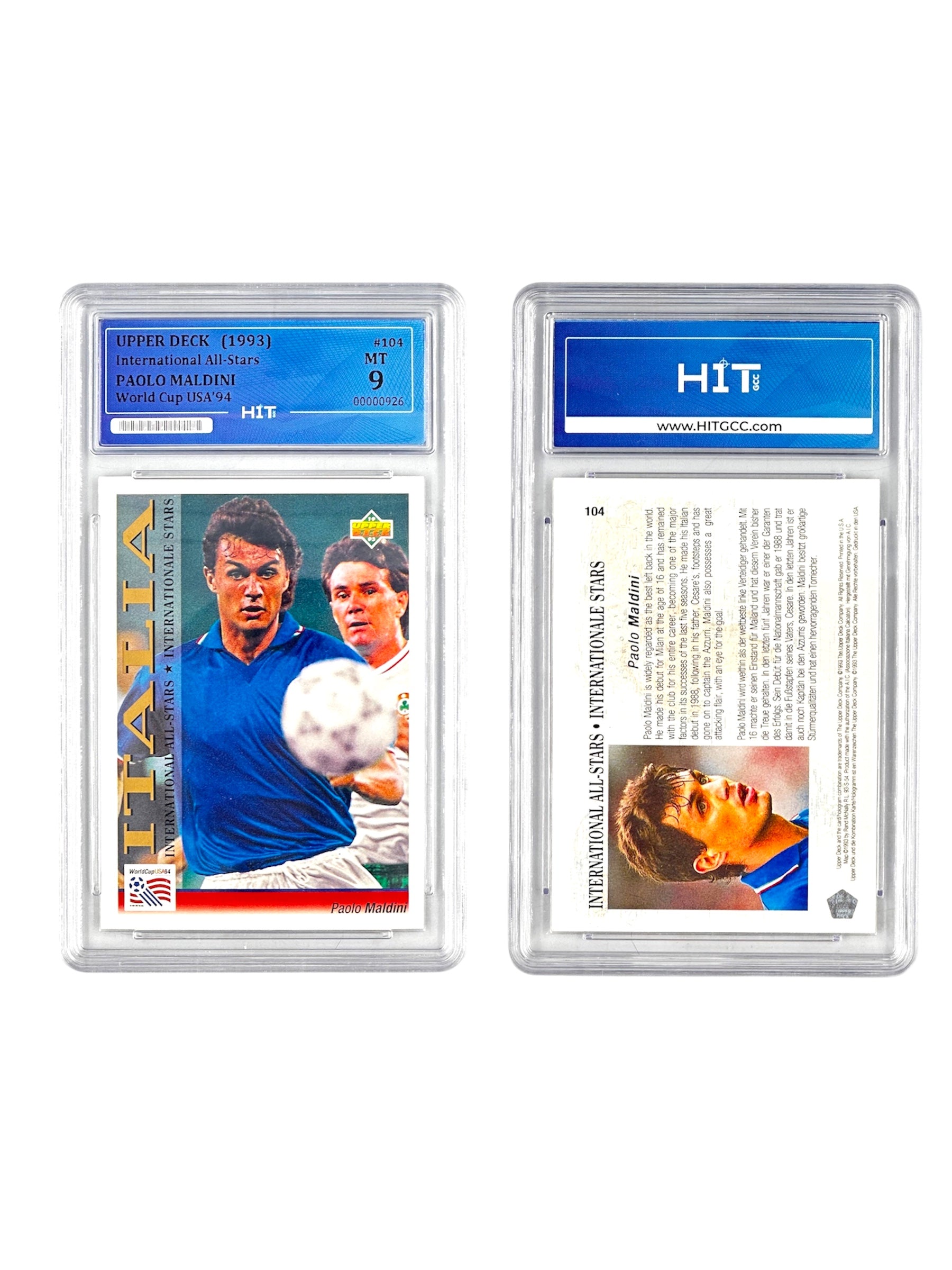 Paolo Maldini (1993 Upper Deck) 00000926