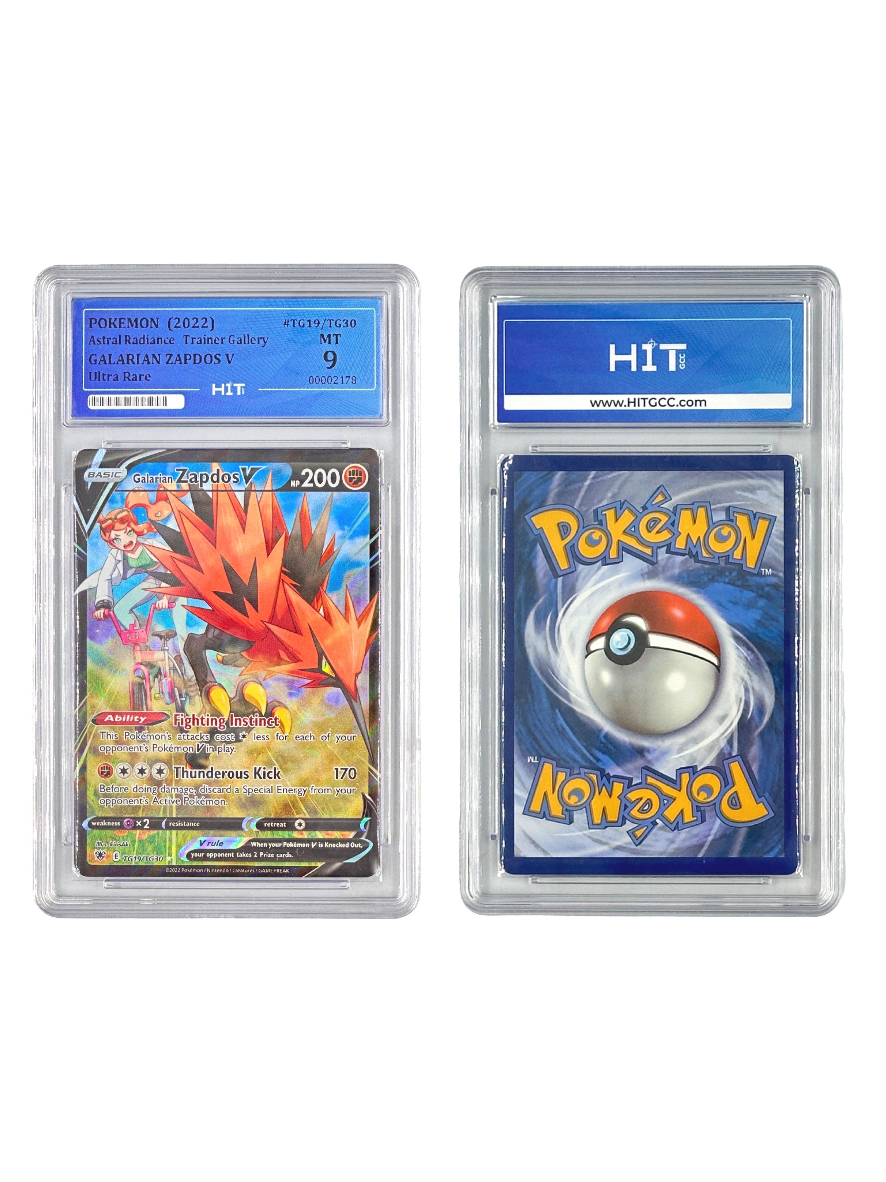 Pokémon Galarian Zapdos V Ultra Rare (Astral Radiance Trainer Gallery) 00002178