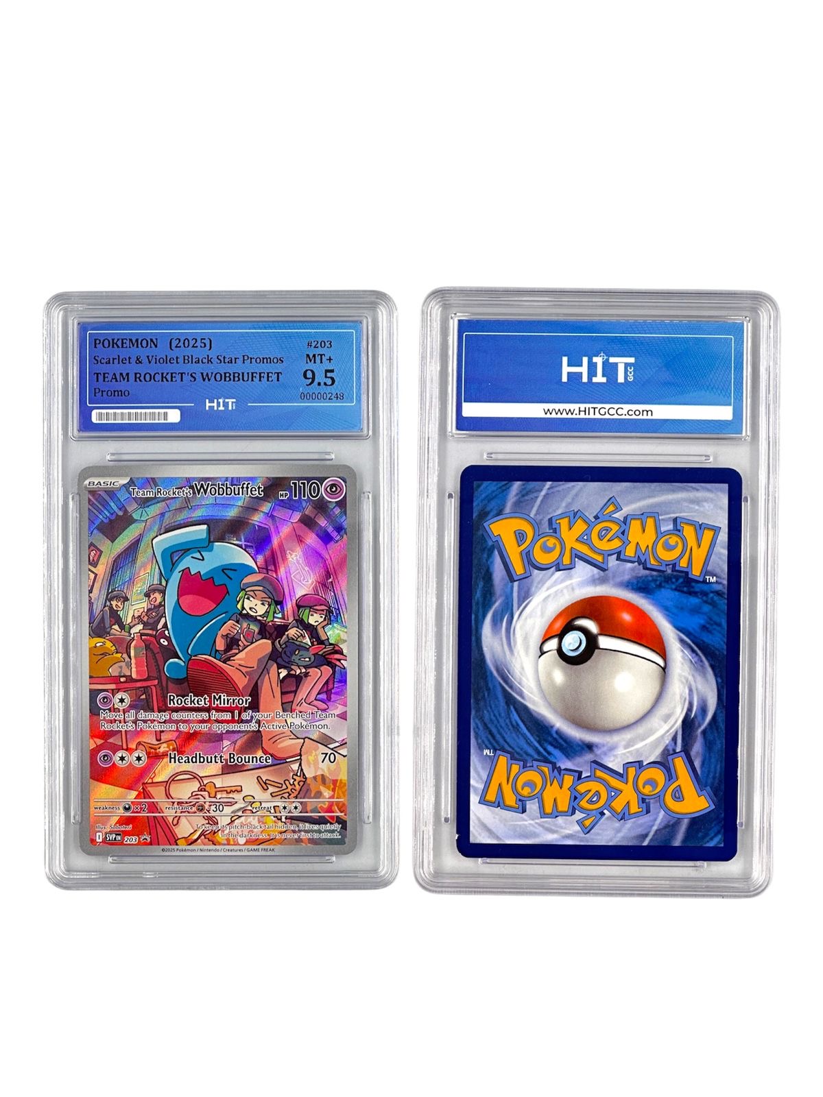 Pokémon Team Rocket's Wobbuffet (Scarlet & Violet Black Star Promos) 00000248