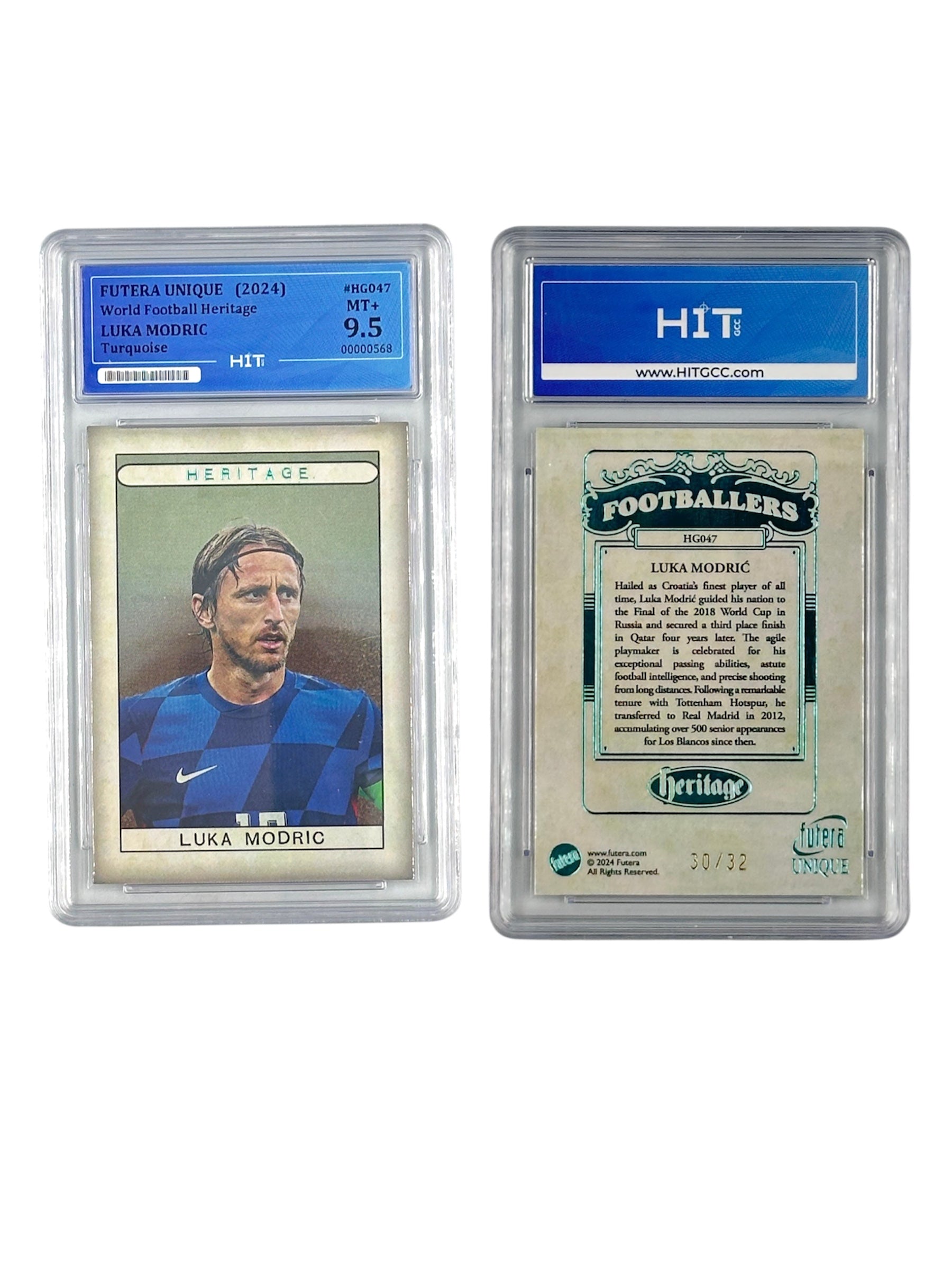 Futera Unique Luka Modric (World Football Heritage) 00000568