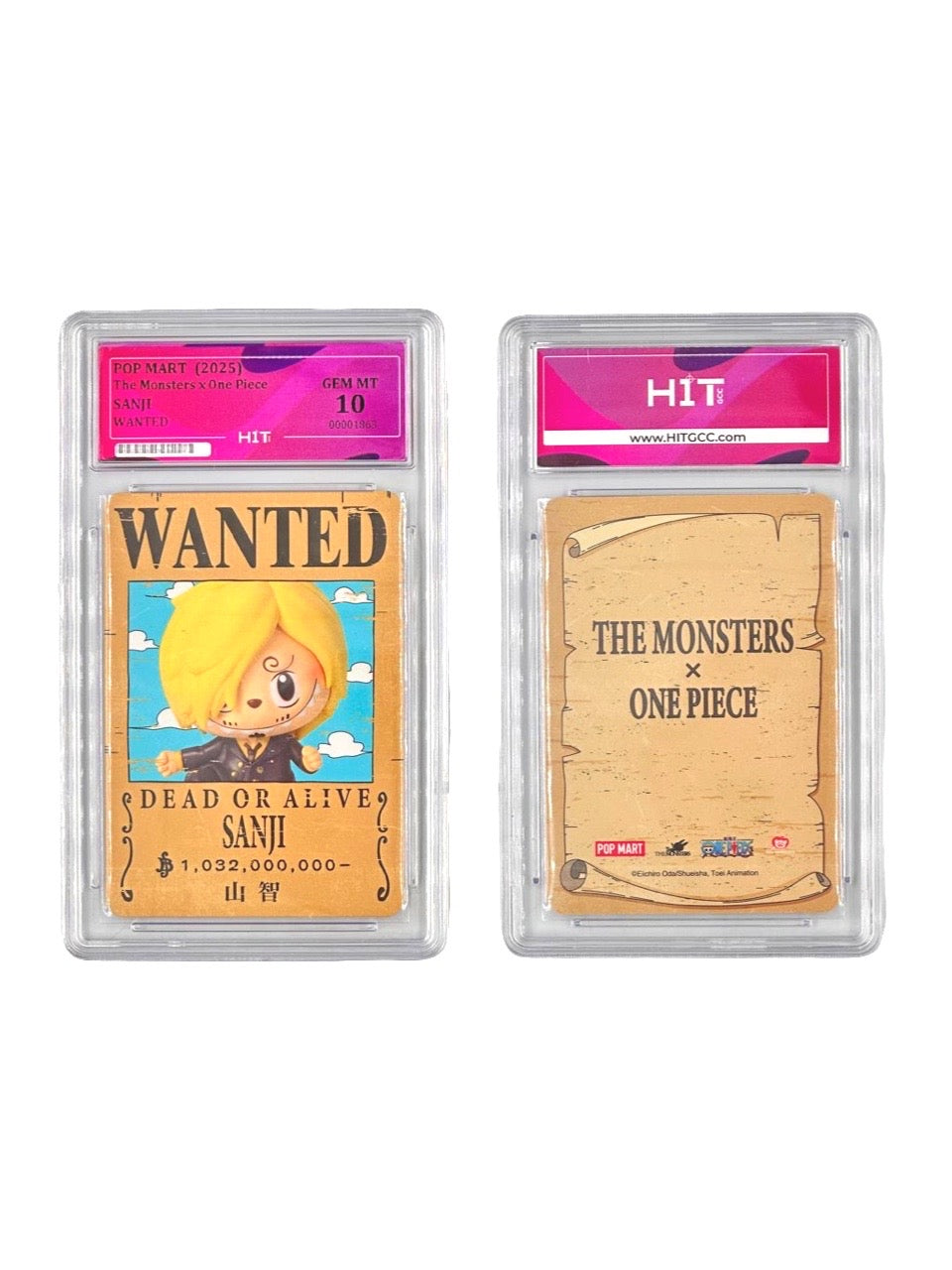 One Piece Sanji Wanted (POP MART The Monsters x One Piece) 00001963