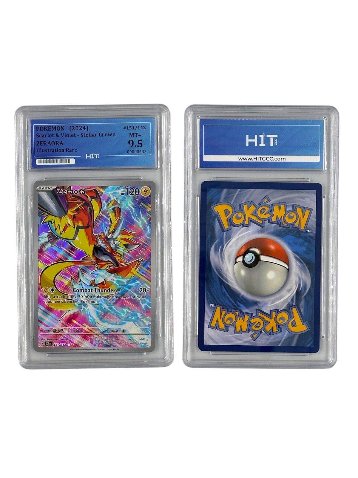 Pokémon Zeraora Illustration Rare (Scarlet & Violet - Stellar Crown) 00000437