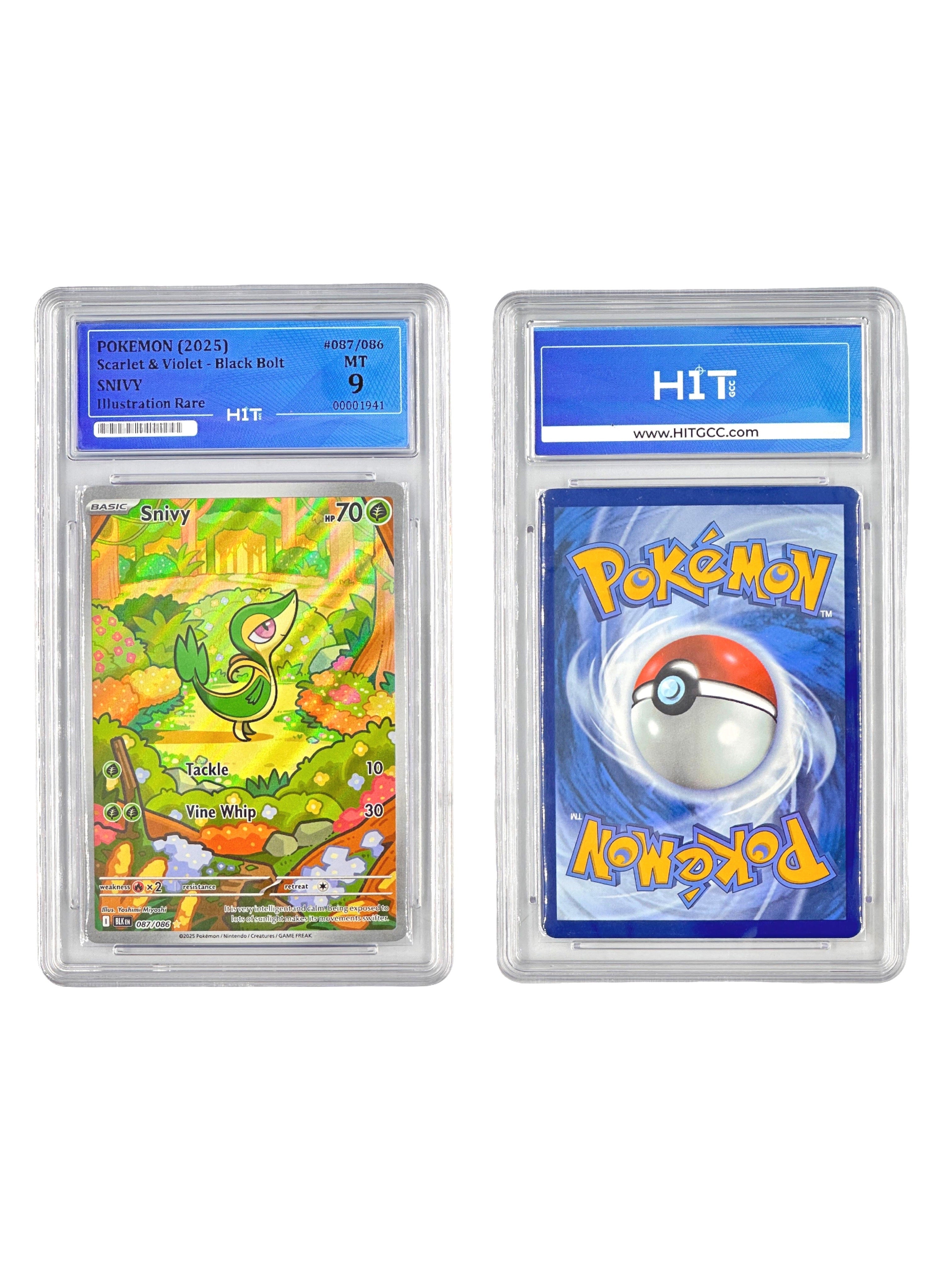 Pokémon Snivy Illustration Rare (Scarlet & Violet - Black Bolt) 00001941