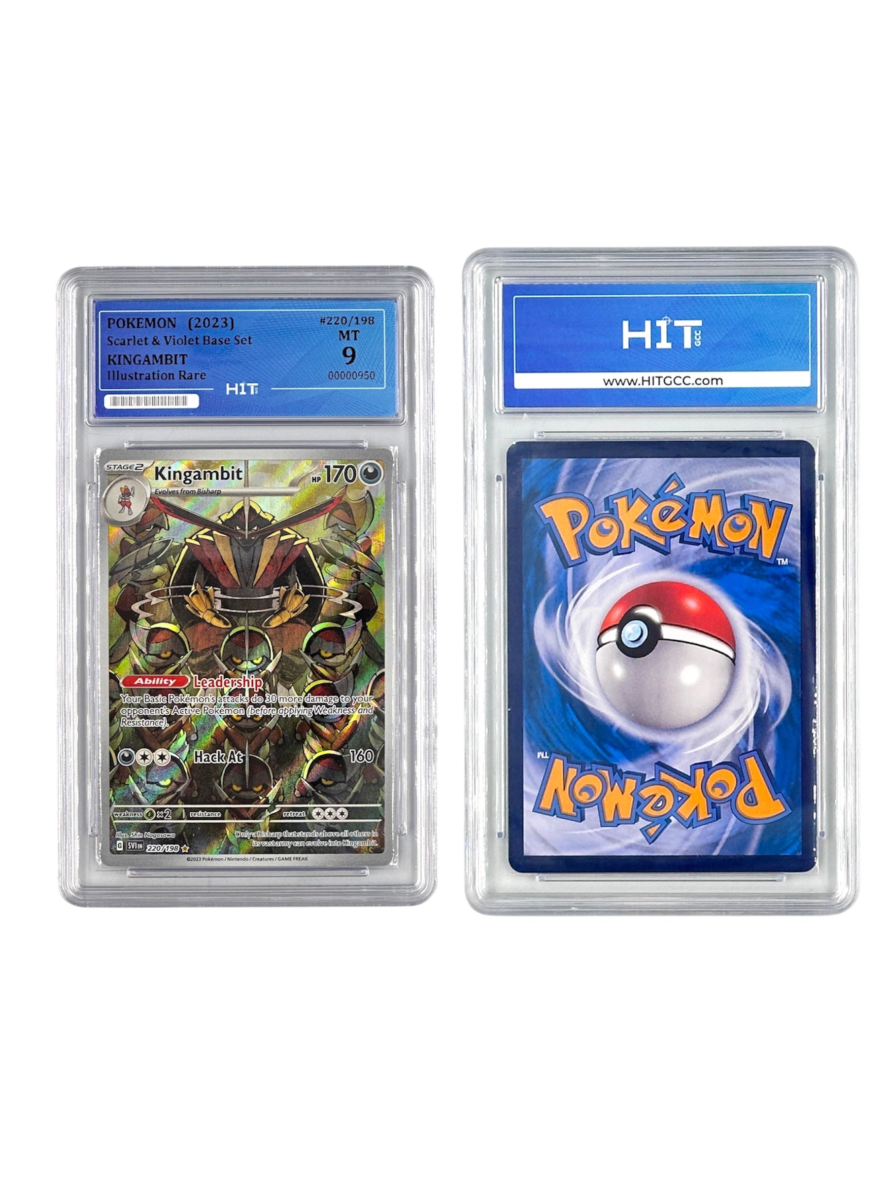 Pokémon Kingambit Illustration Rare (Scarlet & Violet Base Set) 00000950