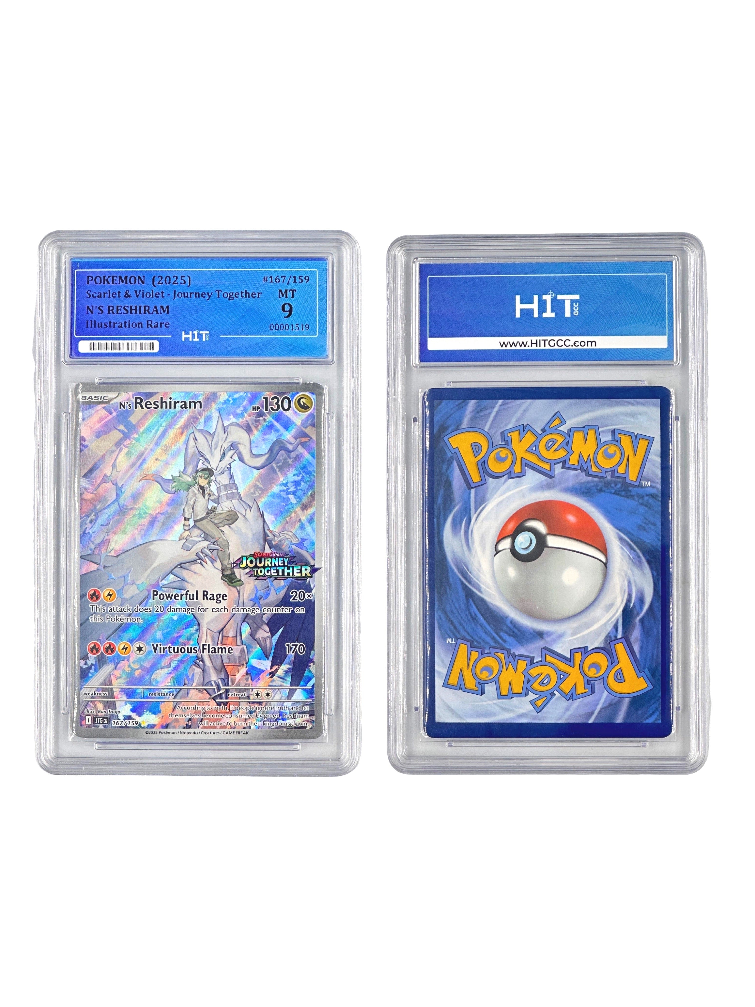 Pokémon N's Reshiram Illustration Rare (Scarlet & Violet - Journey Together) 00001519