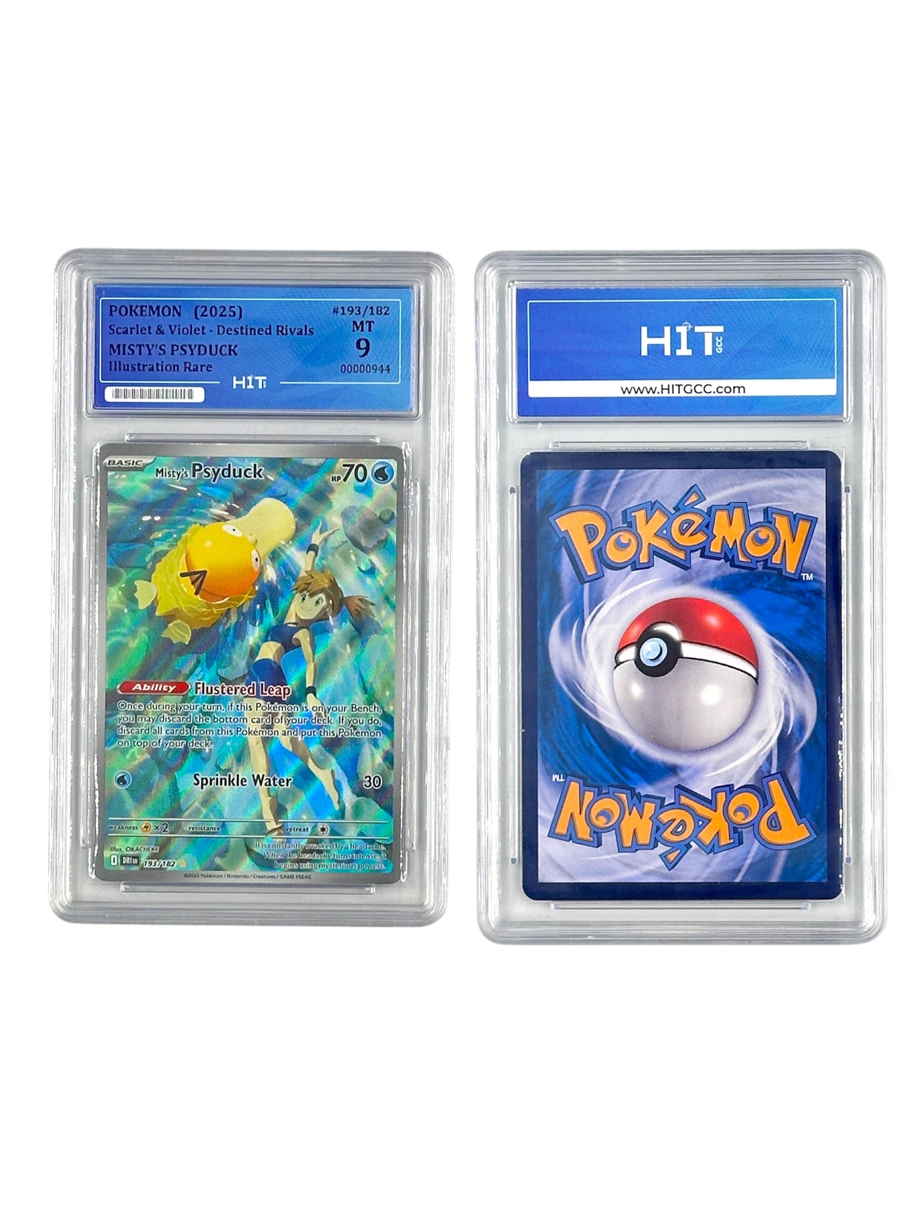 Pokémon Misty's Psyduck Illustration Rare (Scarlet & Violet - Destined Rivals) 00000944