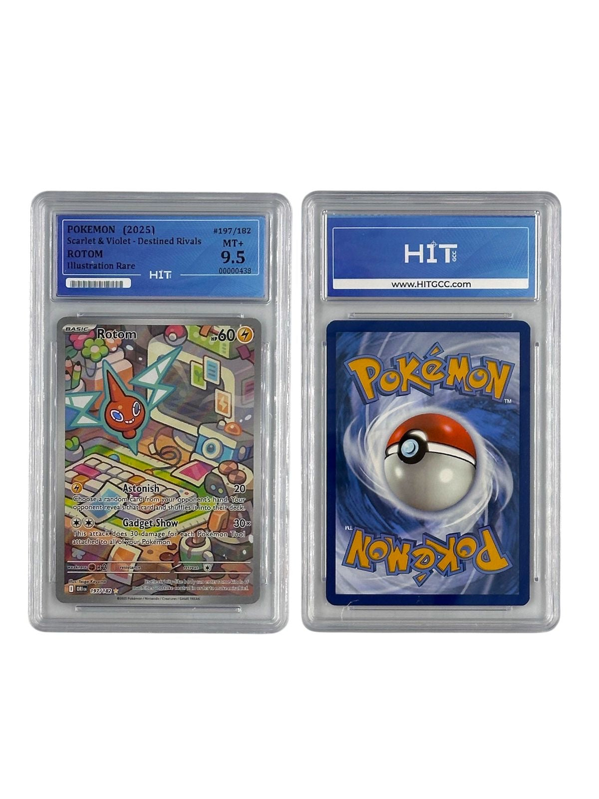 Pokémon Rotom Illustration Rare (Scarlet & Violet - Destined Rivals) 00000438