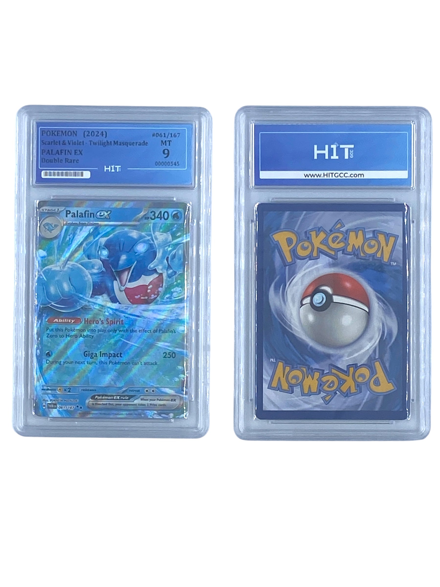 Pokémon Palafin EX Double Rare (Scarlet & Violet - Twilight Masquerade) 00000545