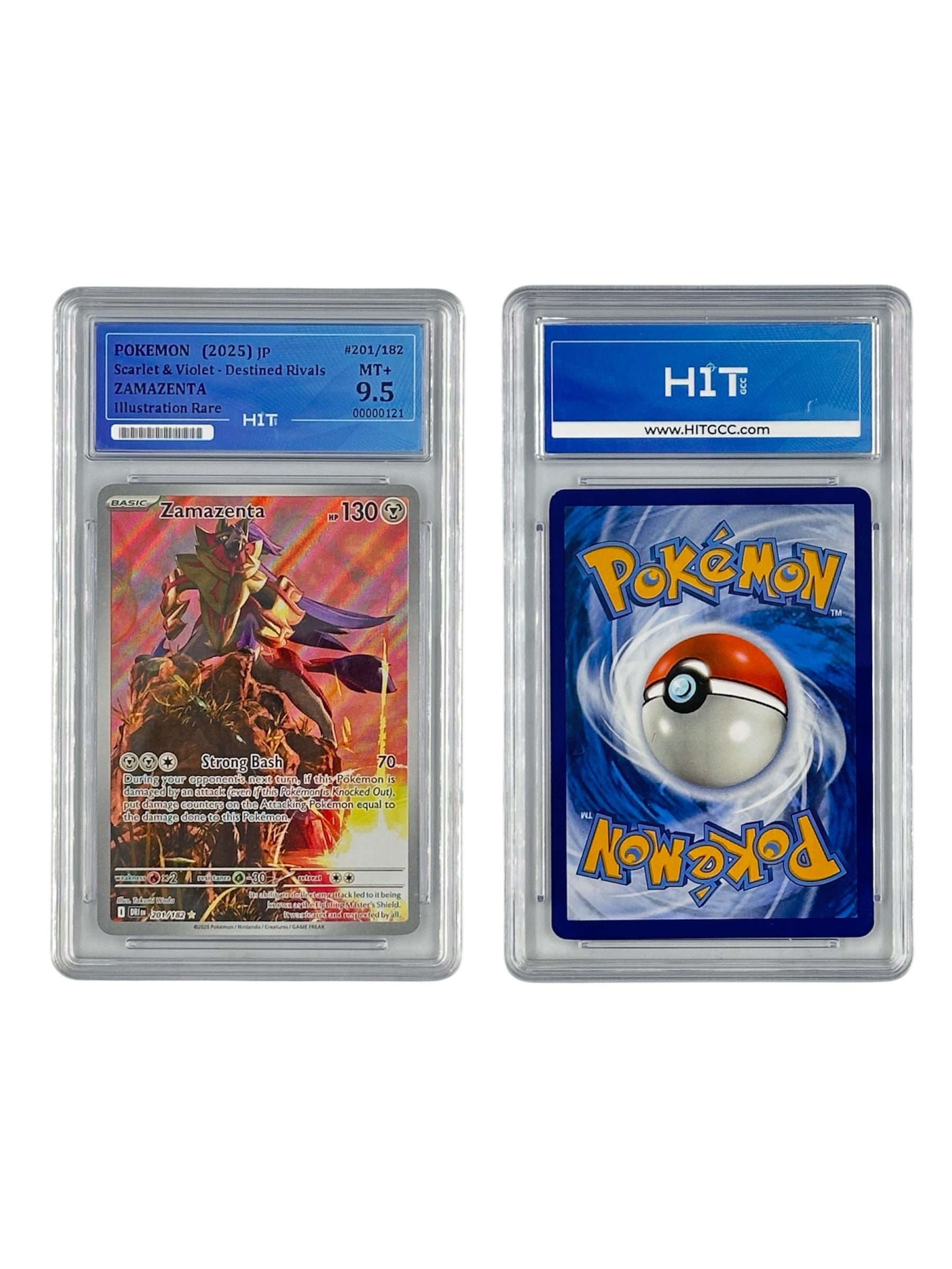 Pokémon Zamazenta Illustration Rare (JP Scarlet & Violet - Destined Rivals) 00000121