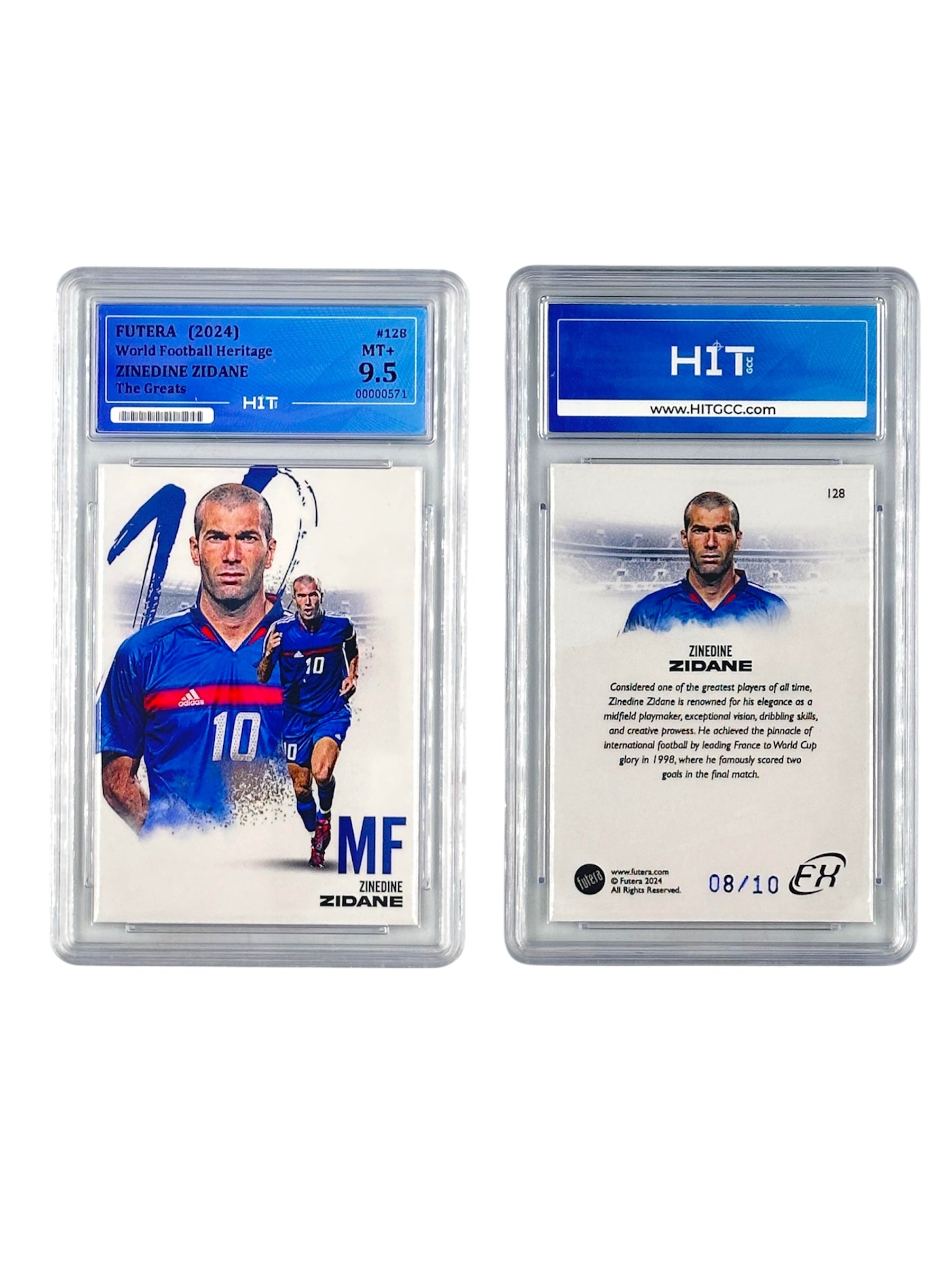 Futera Zinedine Zidane (World Football Heritage) 00000571