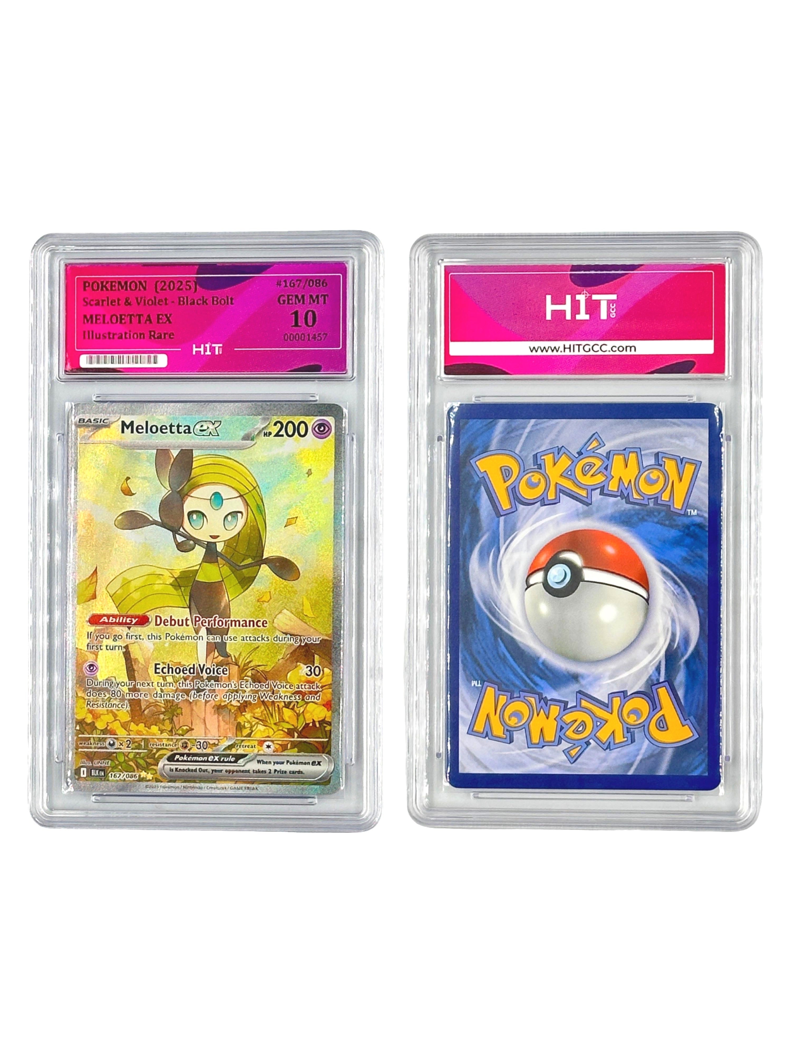 Pokémon Meloetta EX Illustration Rare (Scarlet & Violet - Black Bolt) 00001457