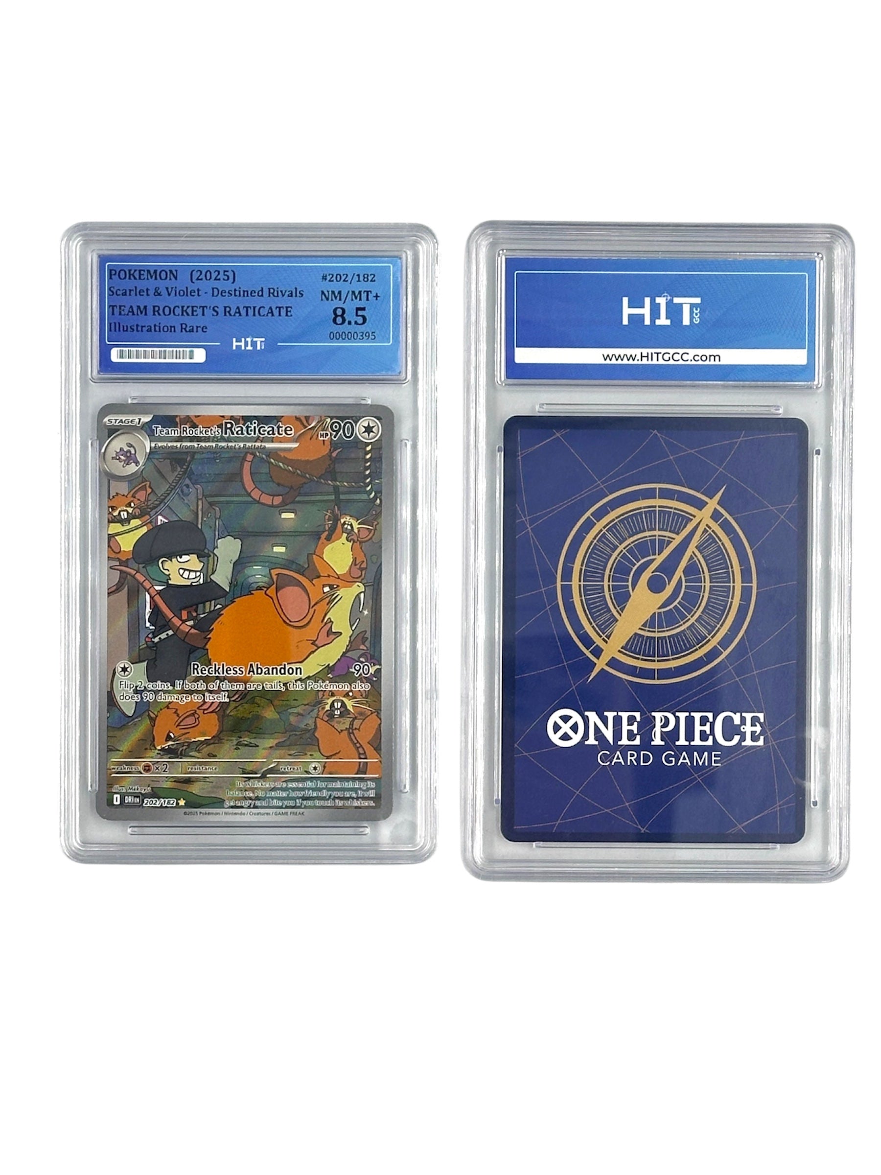 Pokémon Team Rocket's Raticate Illustration Rare (Scarlet & Violet - Destined Rivals) 00000395