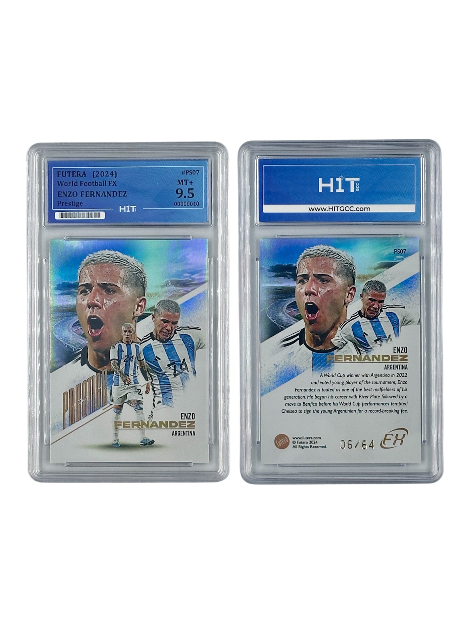 Futera Enzo Fernandez (World Football FX 2024) 00000010