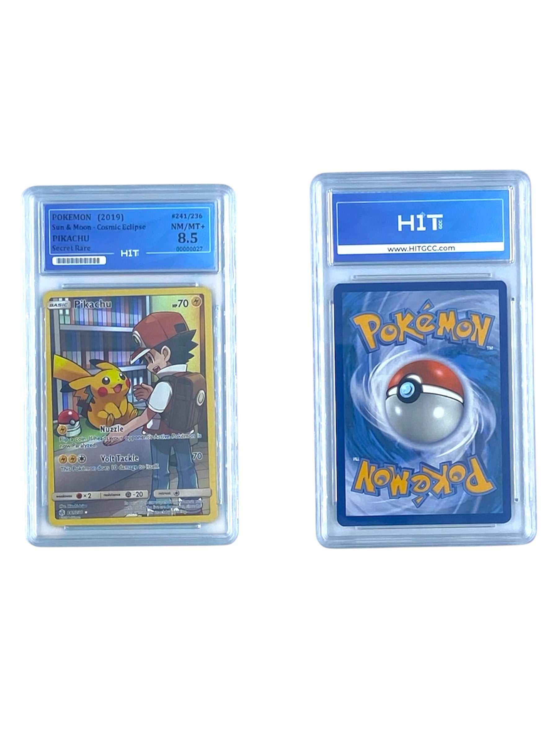 Pokémon Pikachu Secret Rare (Sun & Moon - Cosmic Eclipse) 00000027