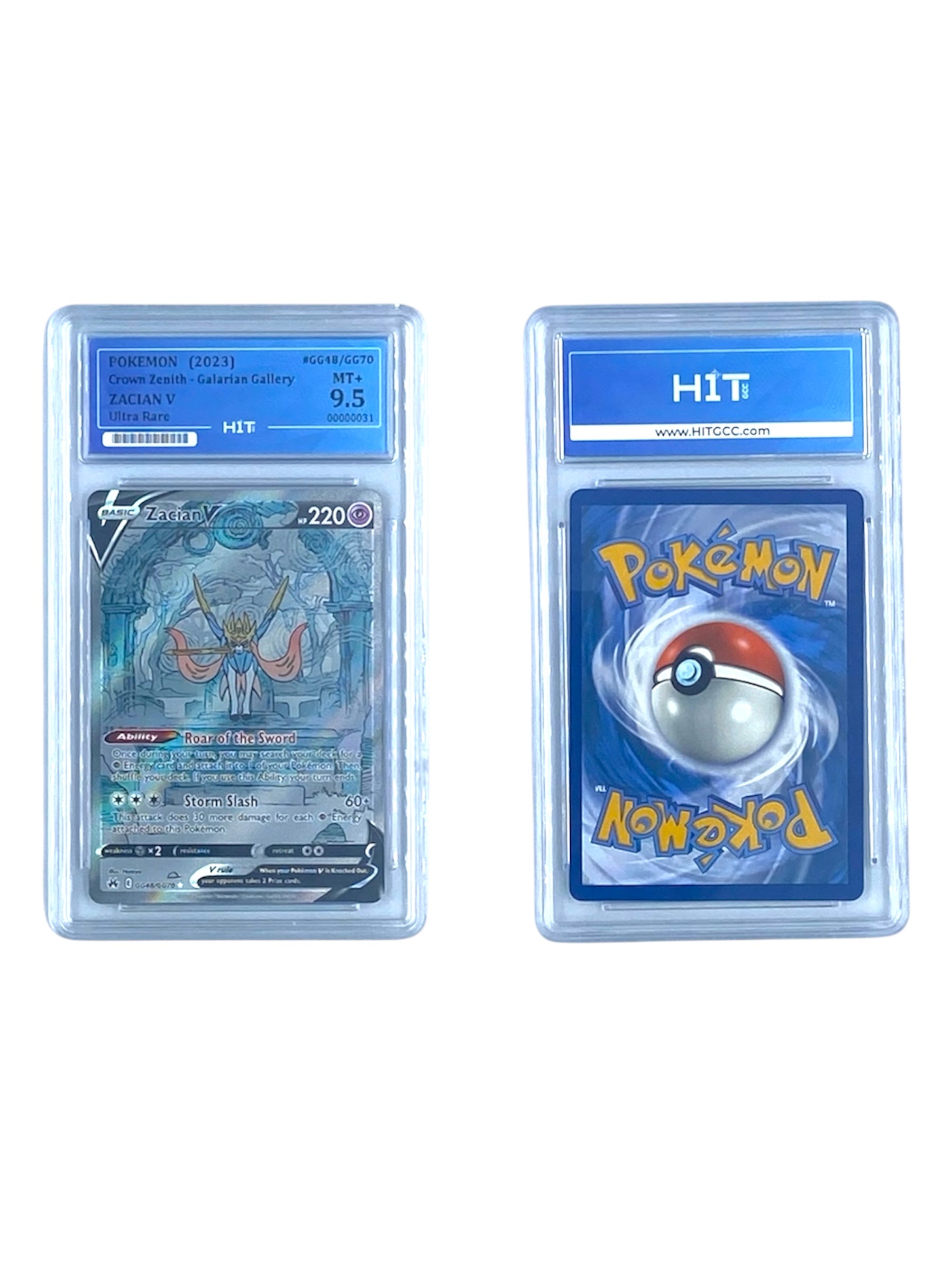 Pokémon Zacian V Ultra Rare (Crown Zenith - Galarian Gallery) 00000031