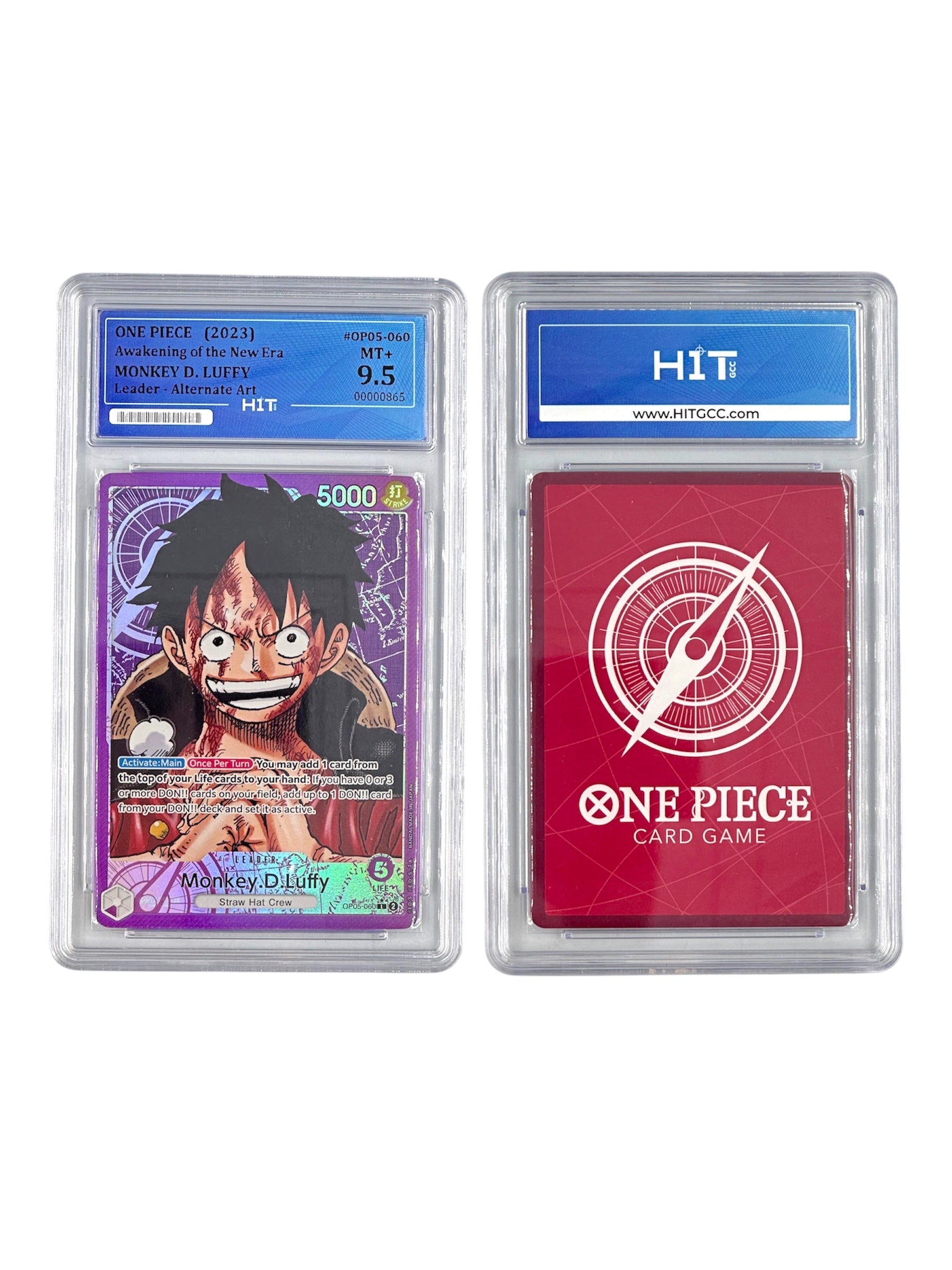 One Piece Monkey D. Luffy Leader-Alternate Art (Awakening of the New Era) 00000865