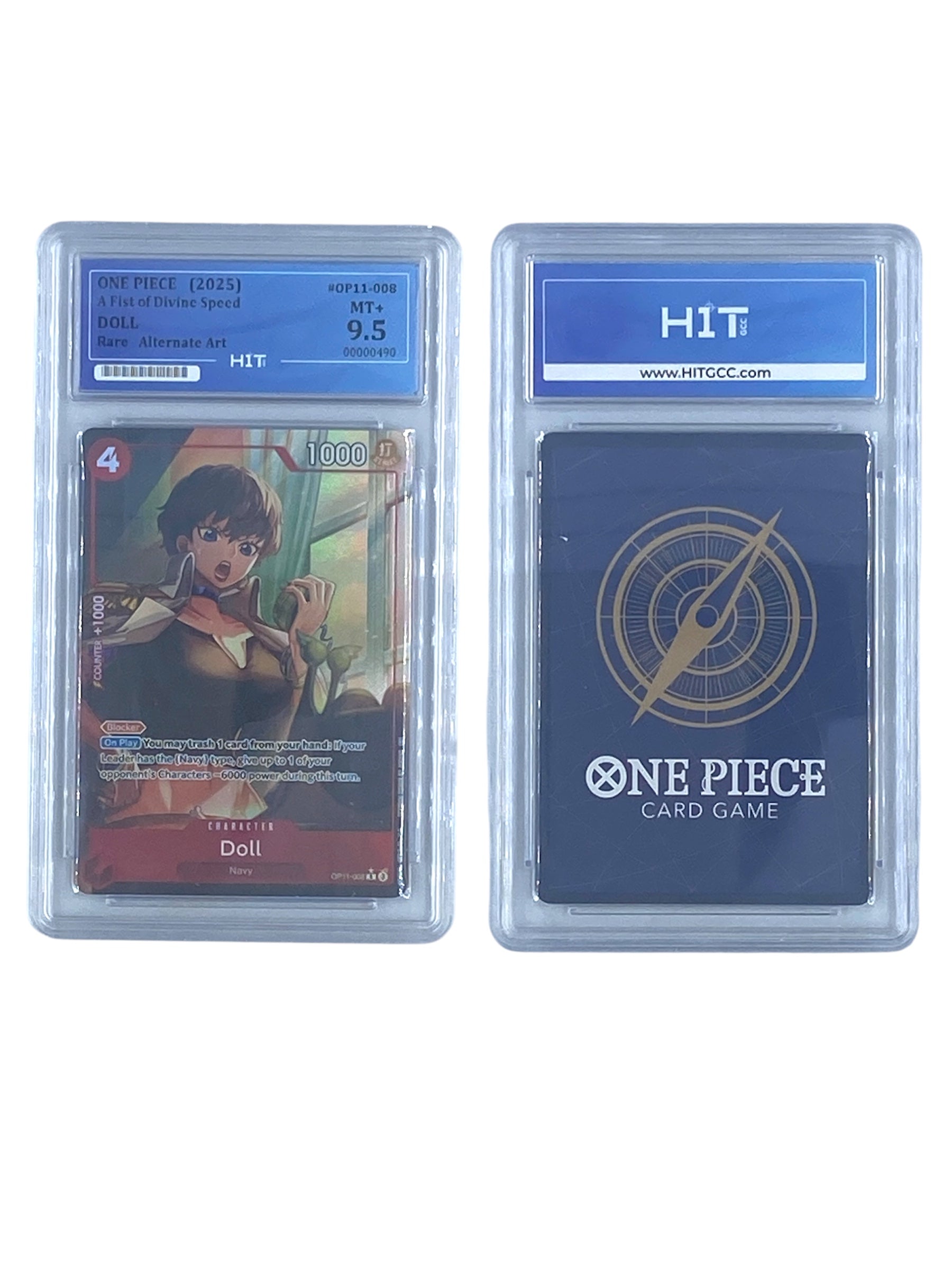 One Piece Doll Rare Alternate Art (2025 A Fist of Divine Speed) 00000490