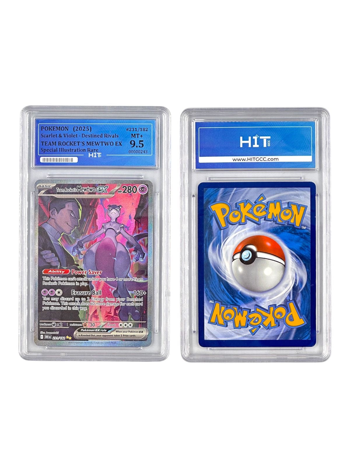 Pokémon Team Rocket's Mewtwo EX (Scarlet & Violet - Destined Rivals) 00000243