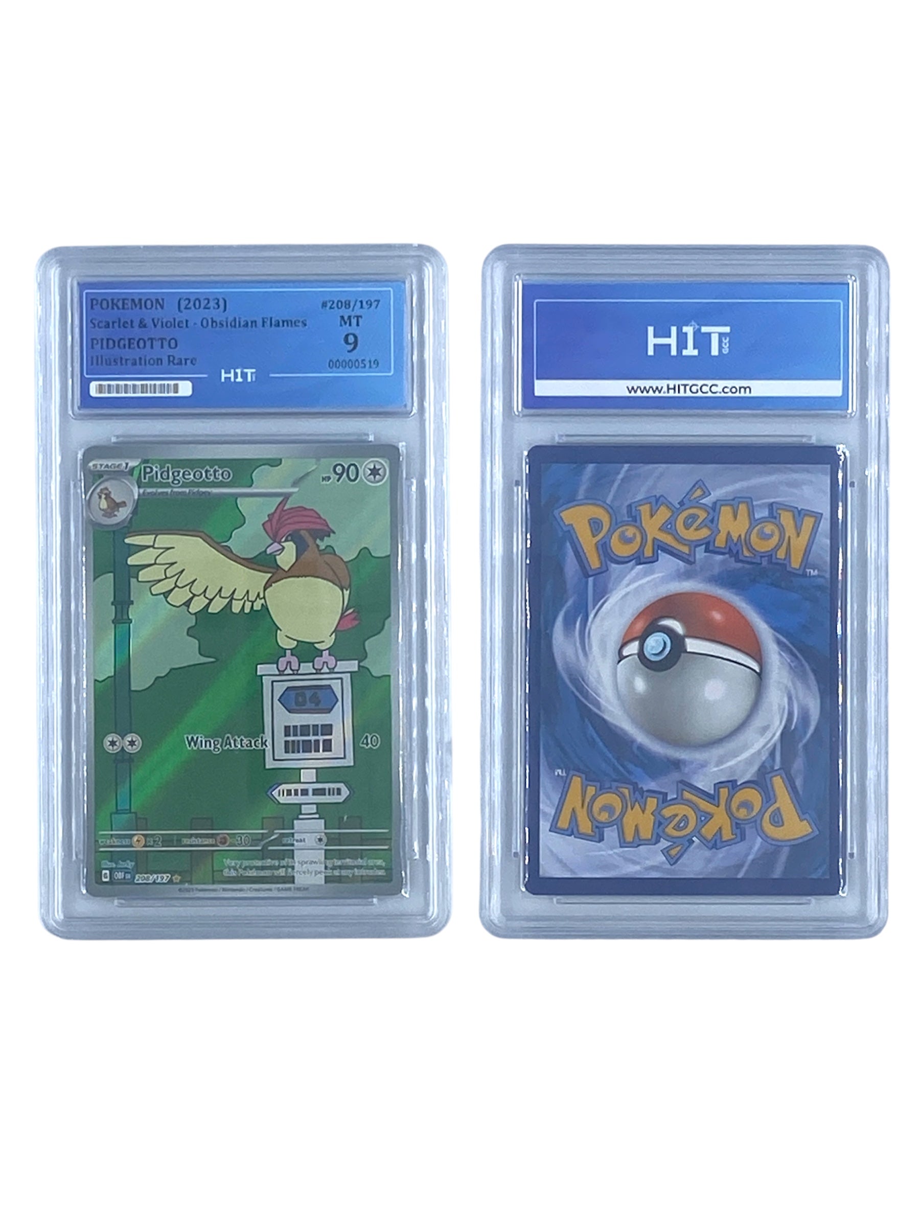 Pokémon Pidgeotto Illustration Rare (Scarlet & Violet - Obsidian Flames) 00000519