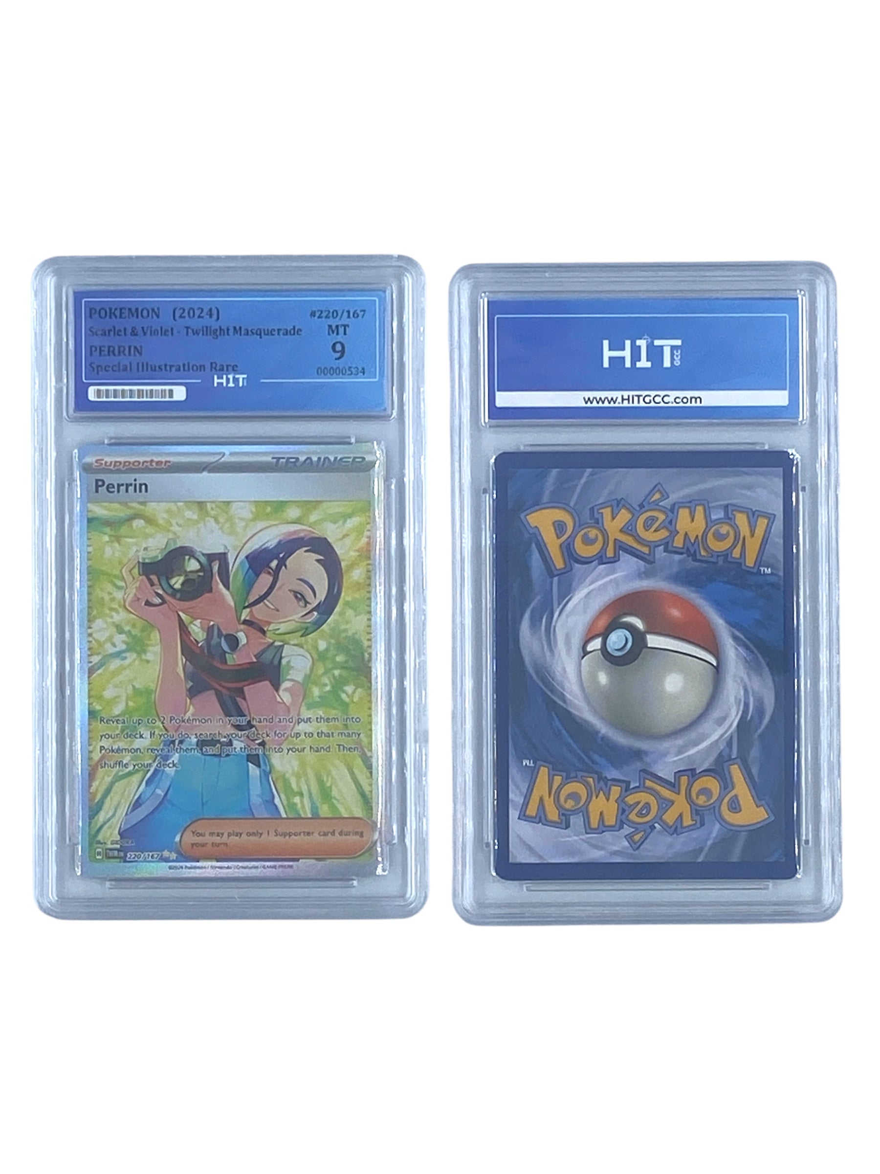 Pokémon Perrin Special Illustration Rare (Scarlet & Violet - Twilight Masquerade) 00000534