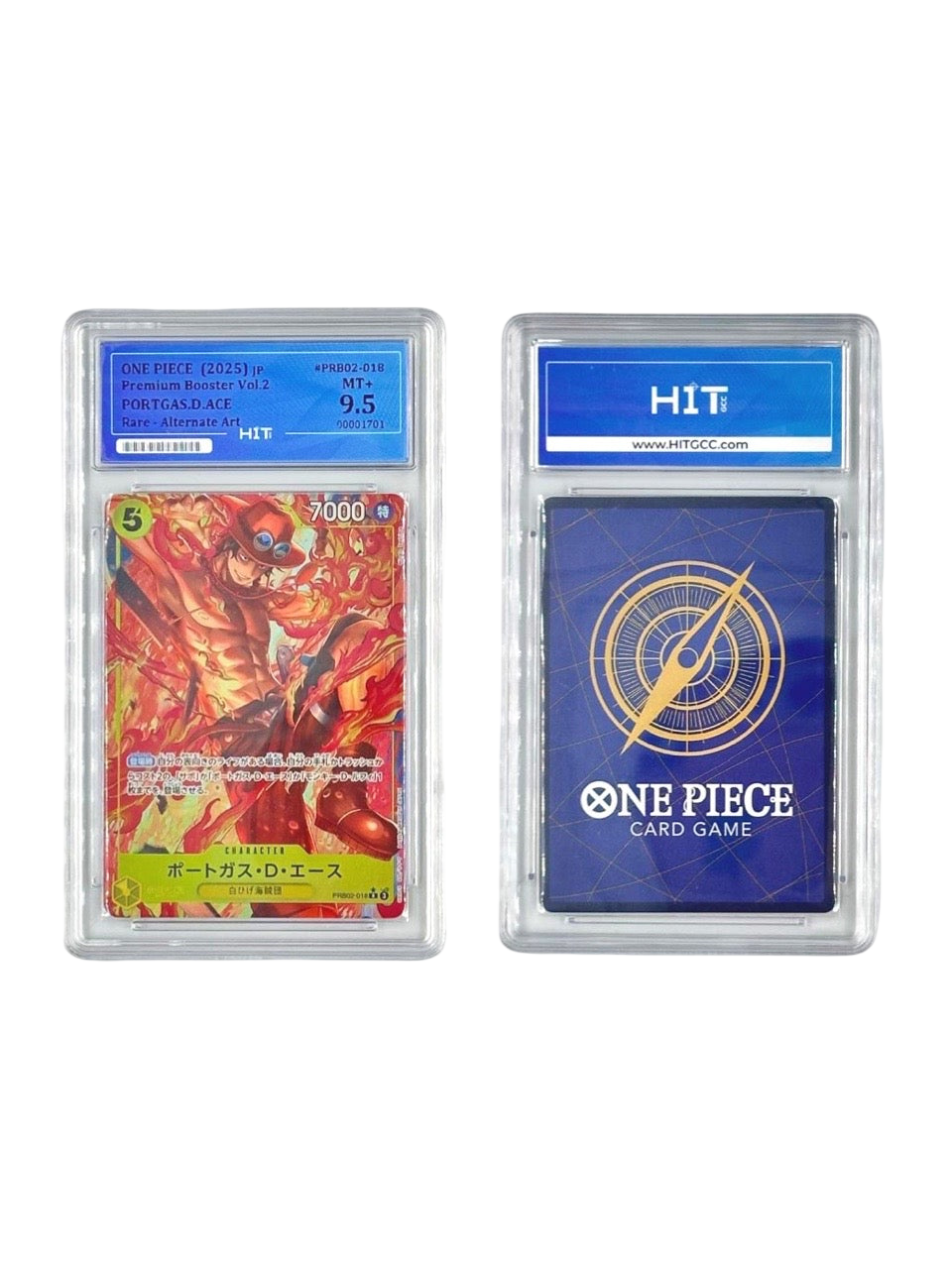 One Piece Portgas D Ace Rare Alternate Art (JP Premium Booster Vol.2) 00001701