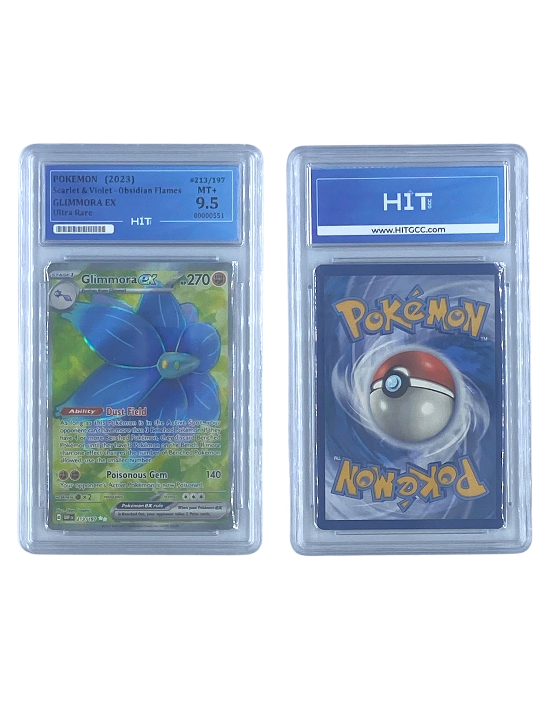 Pokémon Glimmora EX Ultra Rare (Scarlet & Violet - Obsidian Flames) 00000551