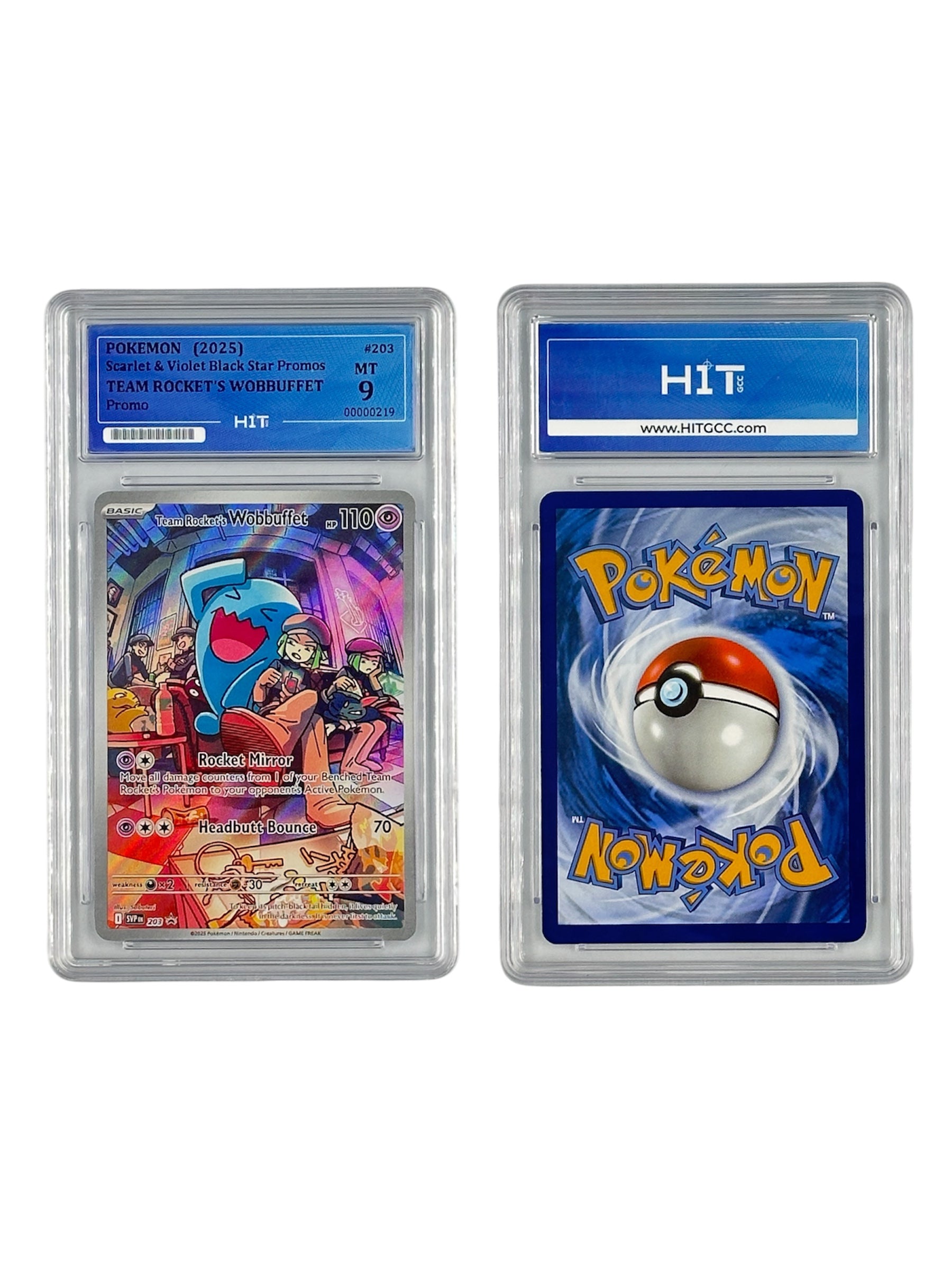 Pokémon Team Rocket's Wobbuffet (Scarlet & Violet Black Star Promos) 00000219