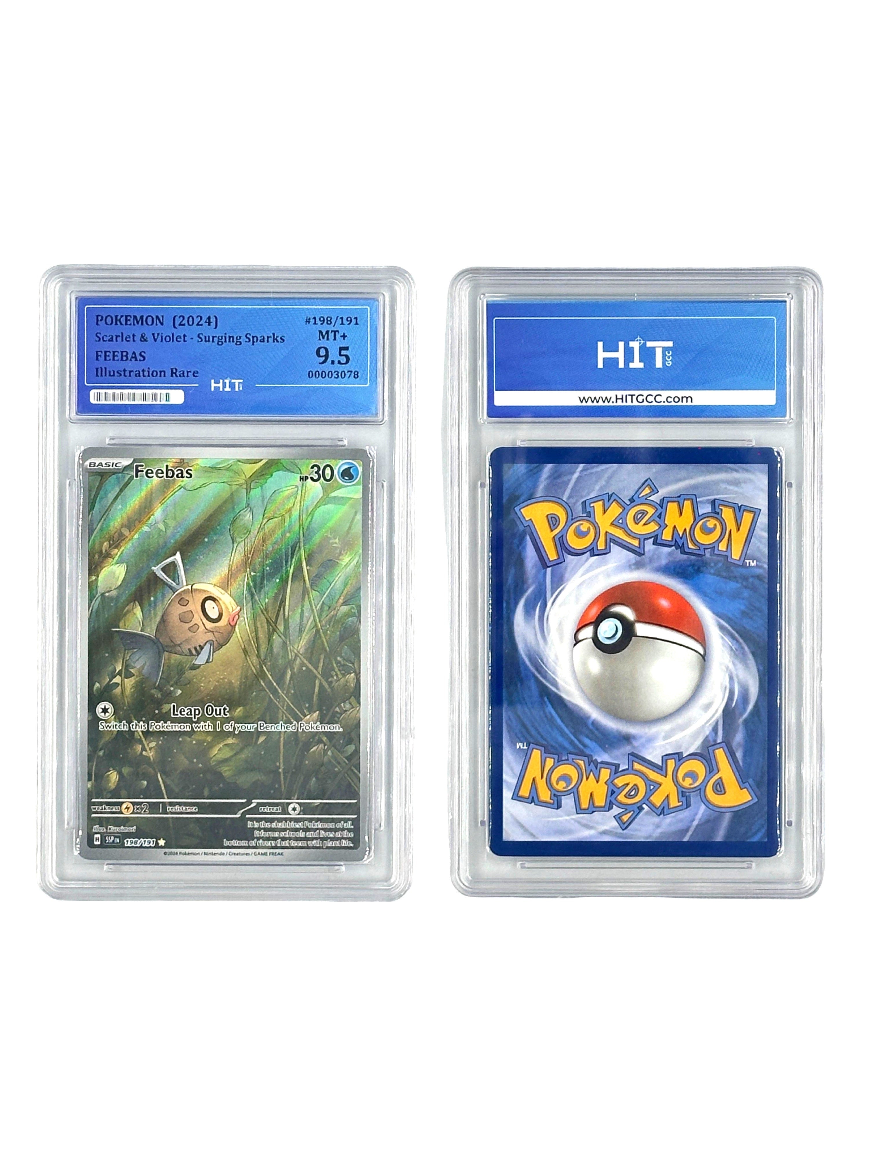 Pokémon Feebas Illustration Rare (Scarlet & Violet - Surging Sparks) 00003078